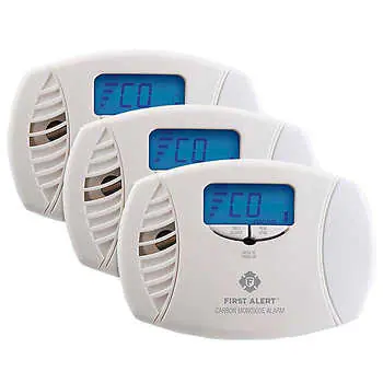 First Alert Dual Powered Carbon Monoxide Alarm 3-pack - Retail $59 - Image 5