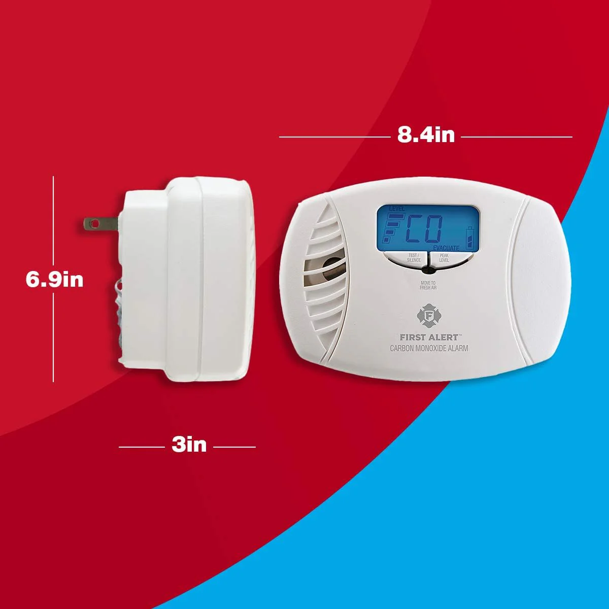 First Alert Dual Powered Carbon Monoxide Alarm 3-pack - Retail $59 - Image 6