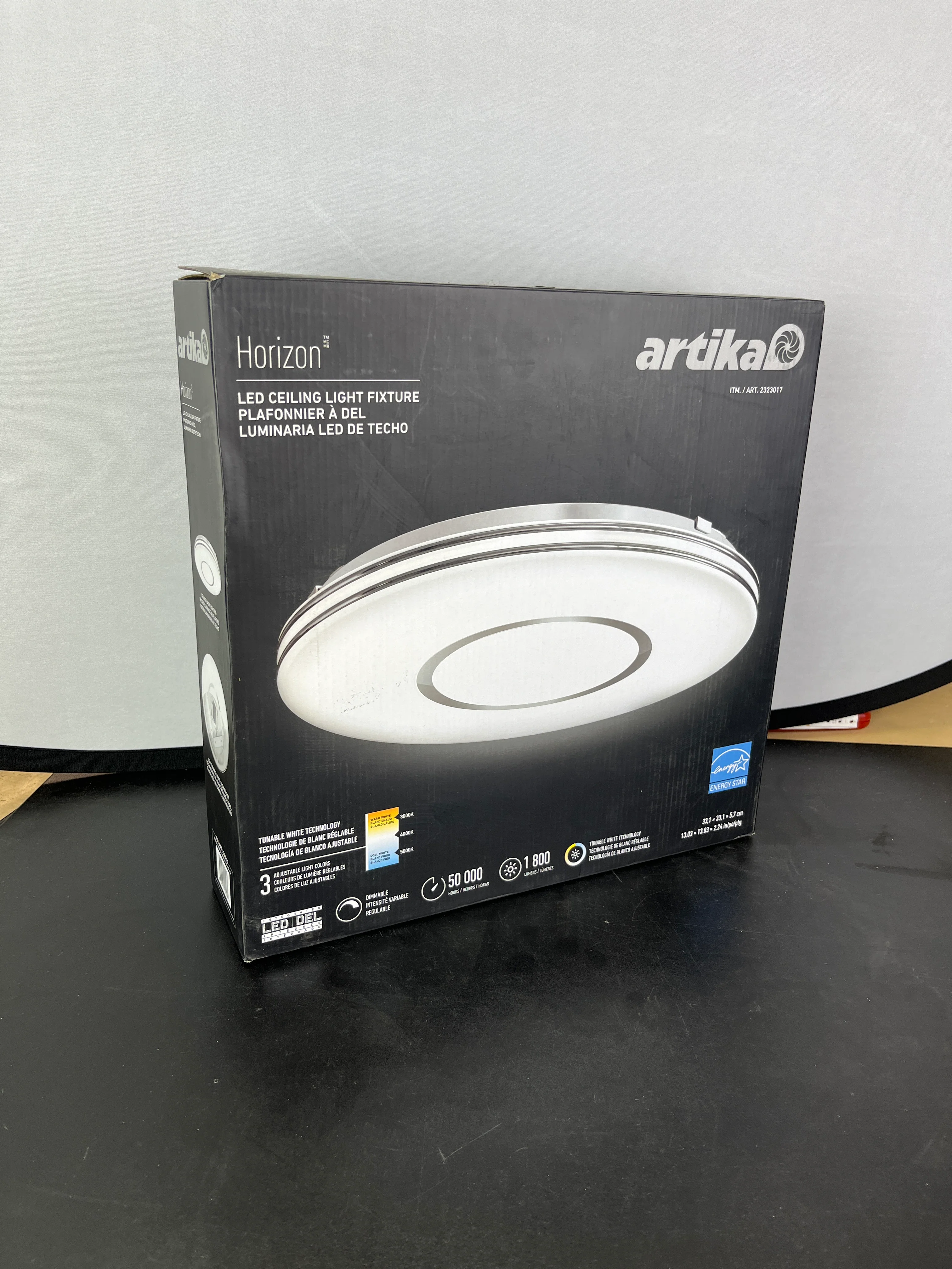 Artika Horizon 13" LED Flush Mount with Adjustable Color Temperature - Image 3