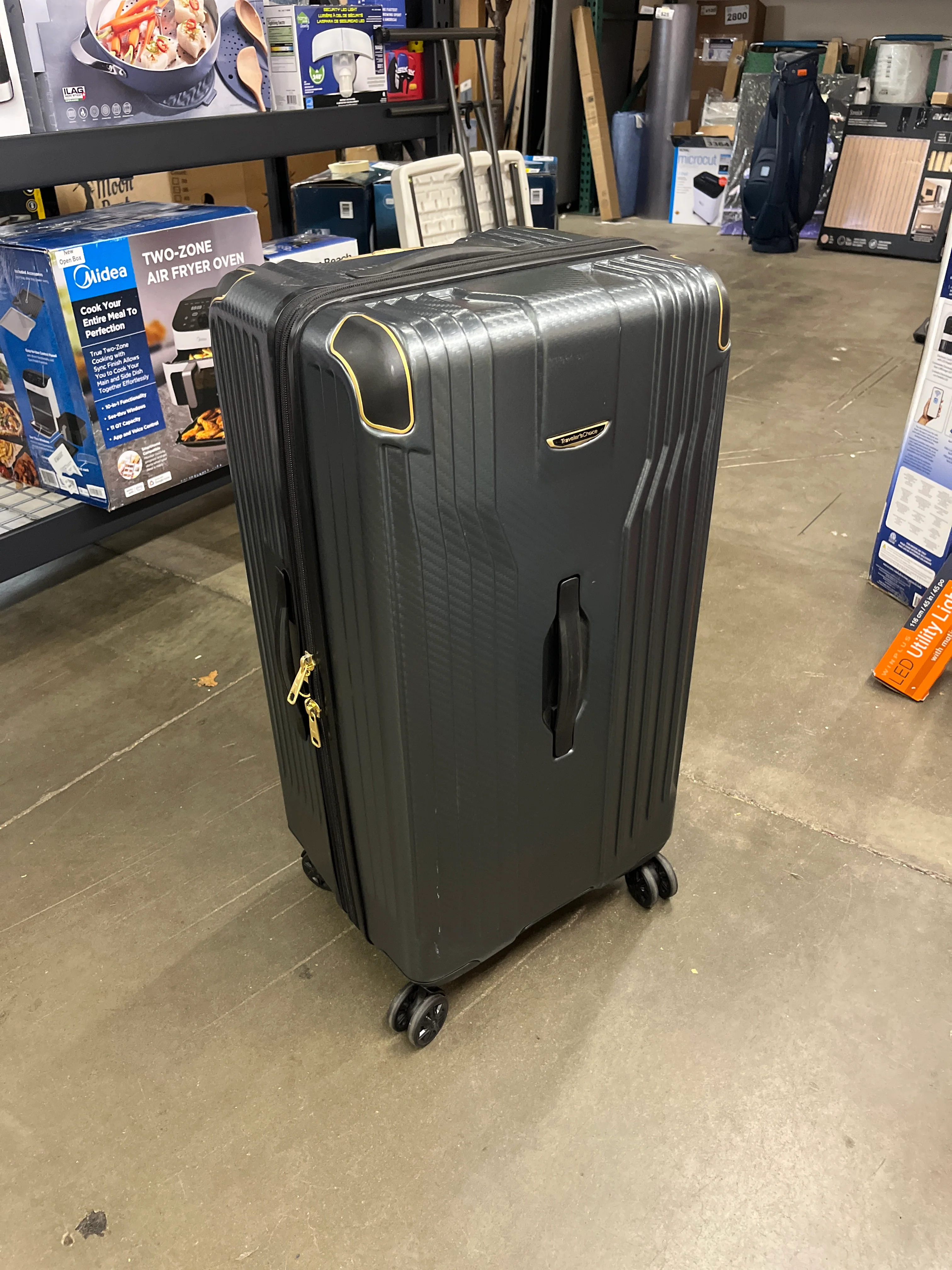 Traveler's Choice 30in Creekside Hardside Check-in Luggage Spinner - Retail $119 - Image 5