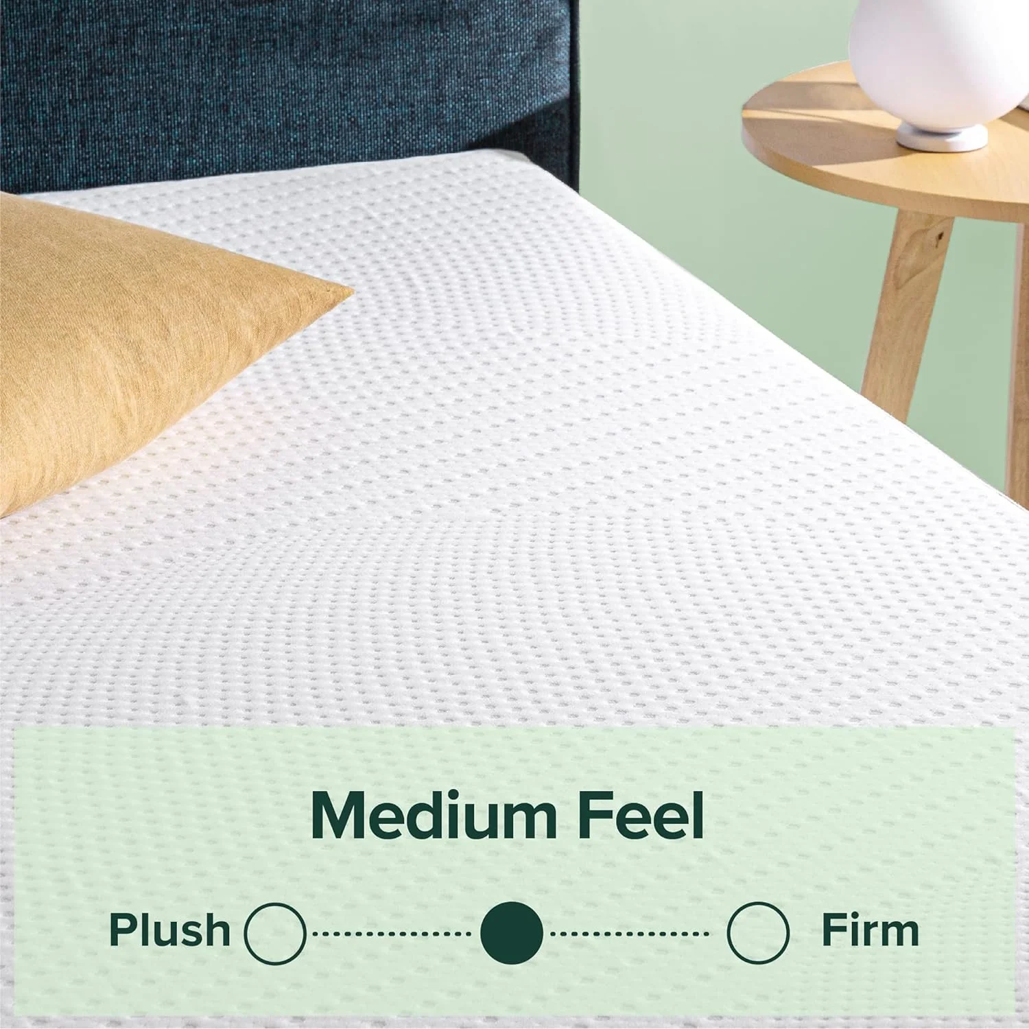 NEW - ZINUS QUEEN 10 Inch Cooling Essential Foam Mattress, Bed-in-a-Box, CertiPUR-US Certified, White - Retail $269 - Image 3