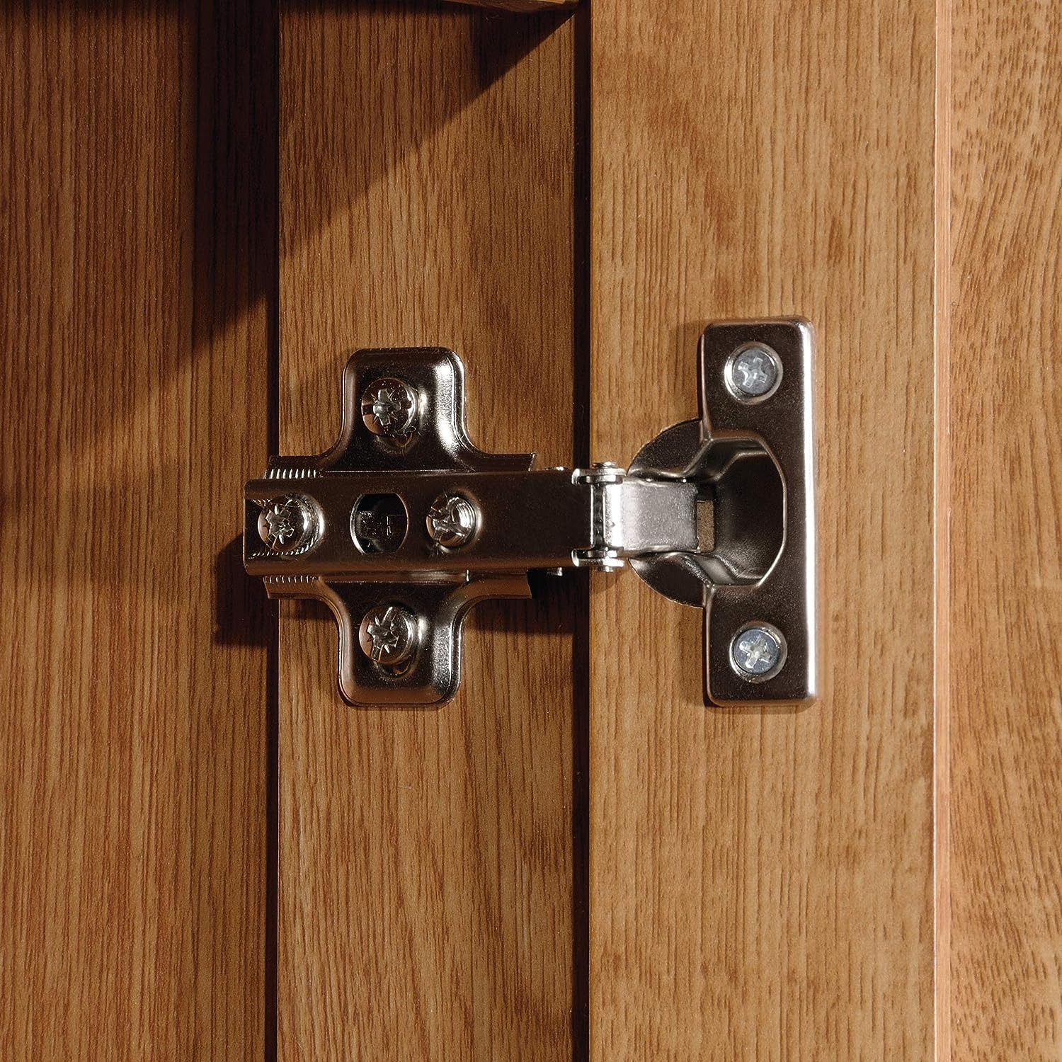 NEW - Sauder Miscellaneous Storage Pantry cabinets, L: 29.61" x W: 16.10" x H: 71.10", Highland Oak finish - Retail $188 - Image 10