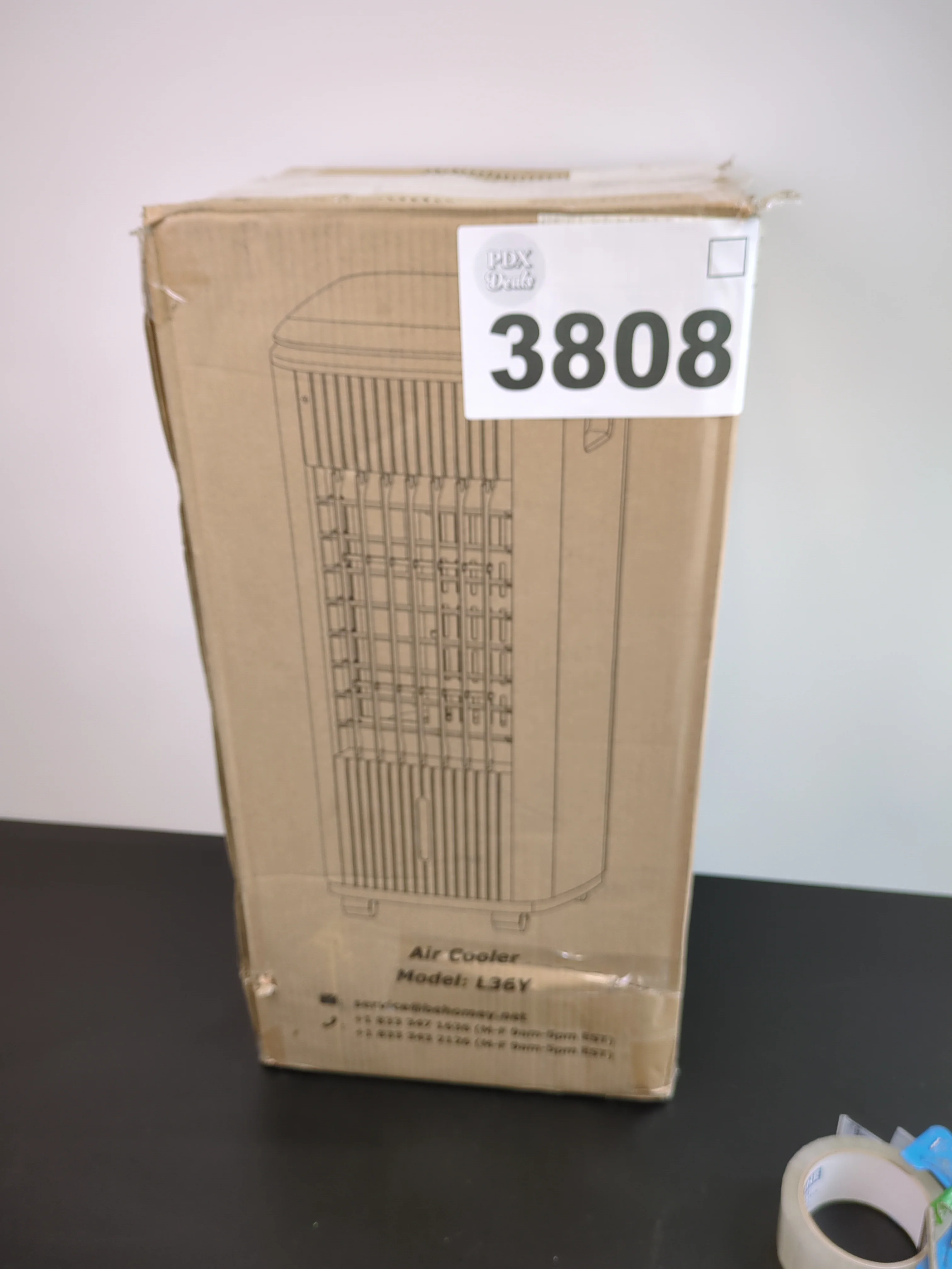 Evaporative Air Cooler, 3-IN-1 Windowless Portable Air Conditioner with Natural/Cooling/Humidifier & 3-Speed, 70° Oscillation & 7 Timer Remote Control, Swamp Cooler w/4 Ice Packs for Home & Kitchen - Retail $189 - Image 6