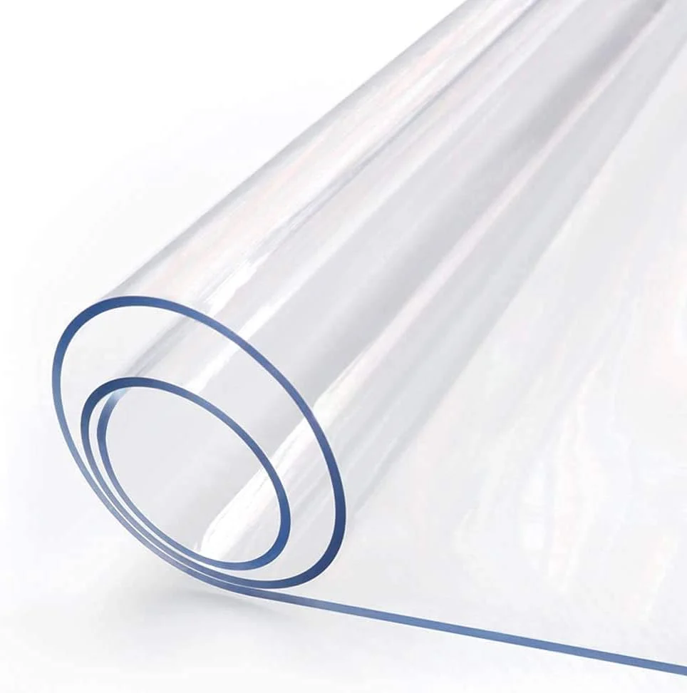 NEW - Royhom Clear Table Cover Protector 2mm Thick 36 x 36 Inch Table Protector for Dining Room Table, Waterproof Plastic Table Cover, Dining Table Cover Rectangle for Wood, Countertop, Kitchen Table - Retail $42 - Image 2
