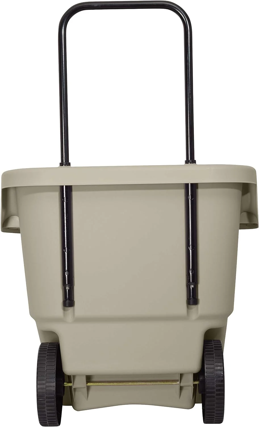 NEW - Suncast Resin 15.5 Gallon Multi-Purpose Cart with Wheels, Brown,Taupe - Retail $39 - Image 3