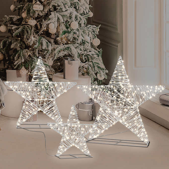 Costco - LED Stars 3-piece Set - Retail $49.97 - Image 3