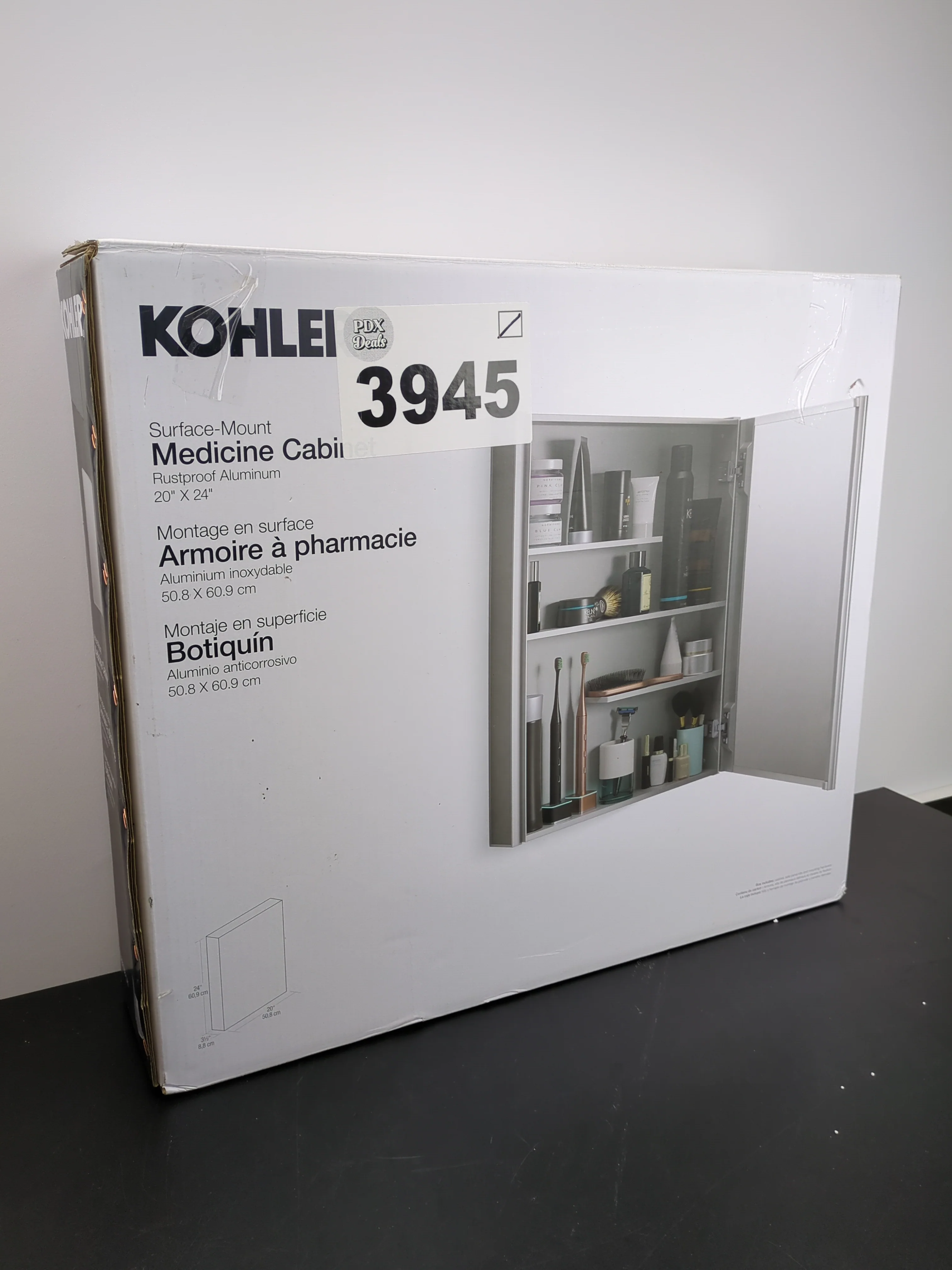 Kohler Mirrored Medicine Cabinet - Retail $124 - Image 2