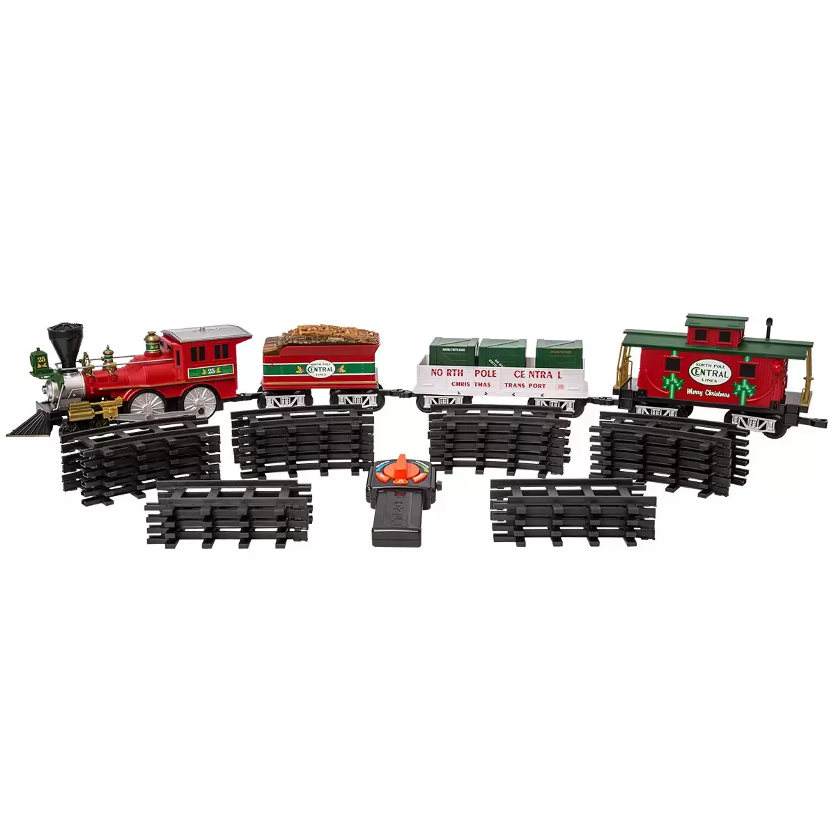 North Pole Central Christmas Tree Train Set - Retail $59 - Image 2