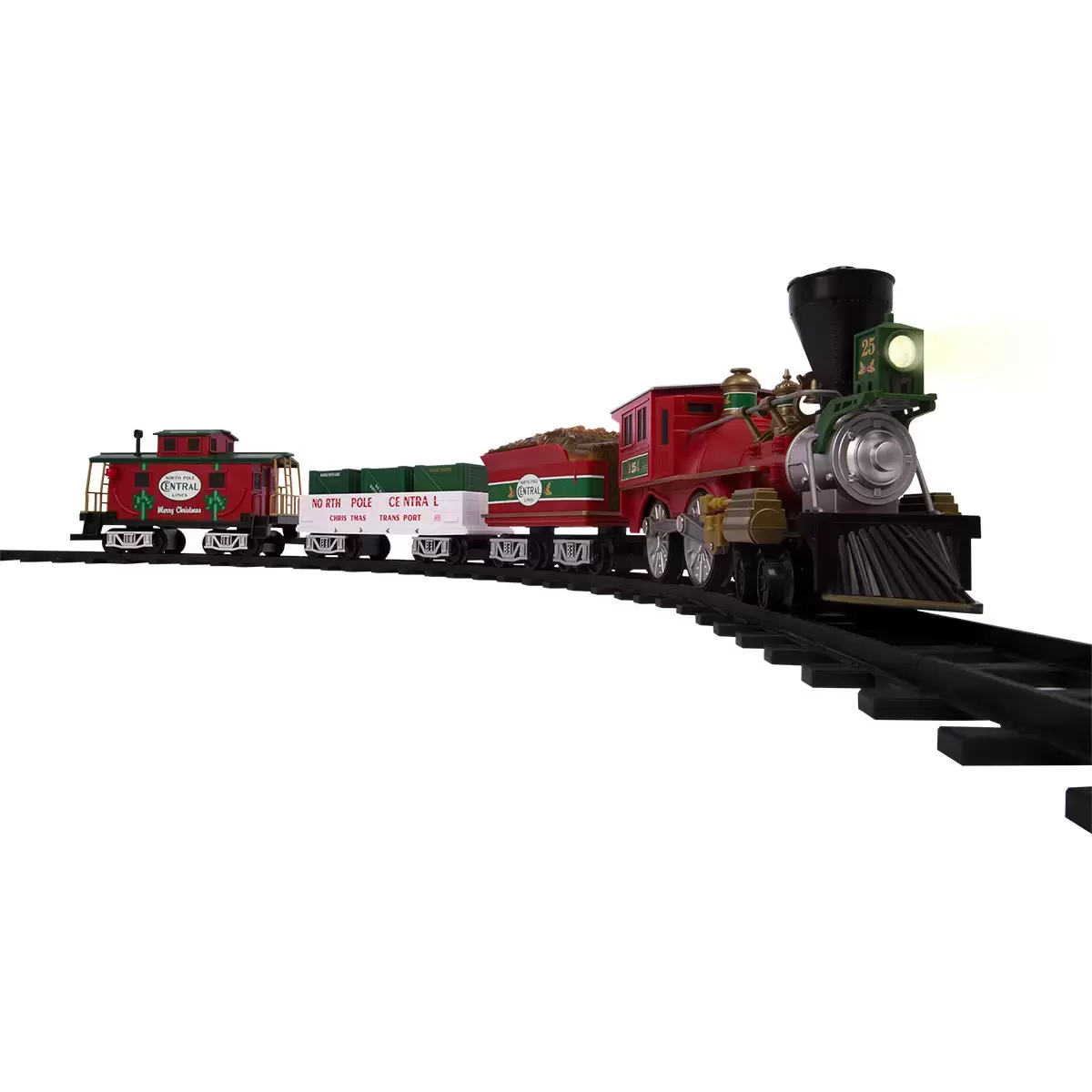 North Pole Central Christmas Tree Train Set - Retail $59 - Image 3