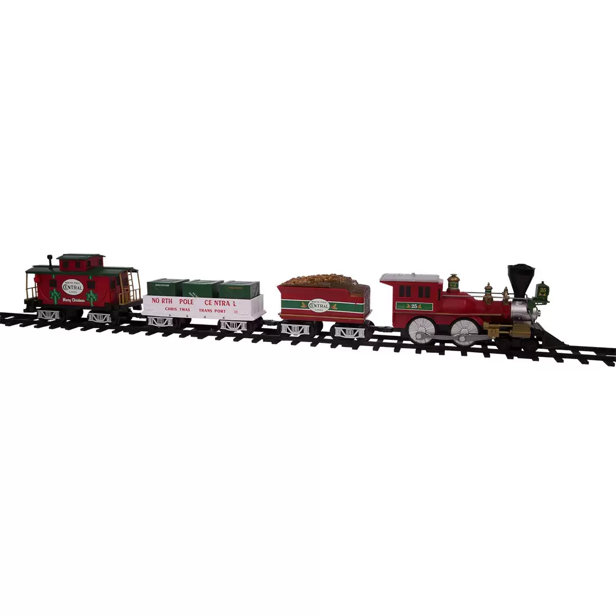 North Pole Central Christmas Tree Train Set - Retail $59 - Image 4