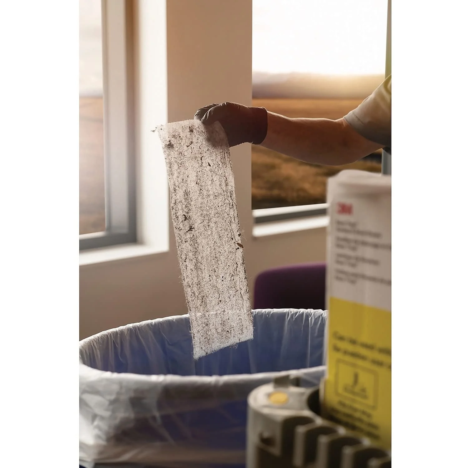 3M 59032W Easy Trap Duster, 5-Inch X 30ft, White, 60 Sheets/Box - Image 7