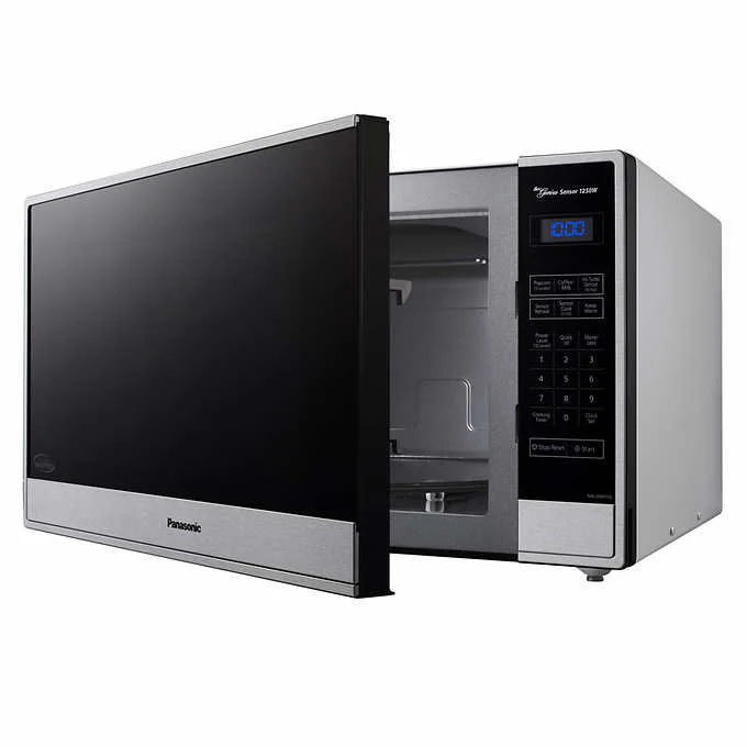 NEW - Panasonic Family Size 2.2CuFt Countertop Microwave Oven with Cyclonic Inverter Technology NN-SN97HS - Image 4