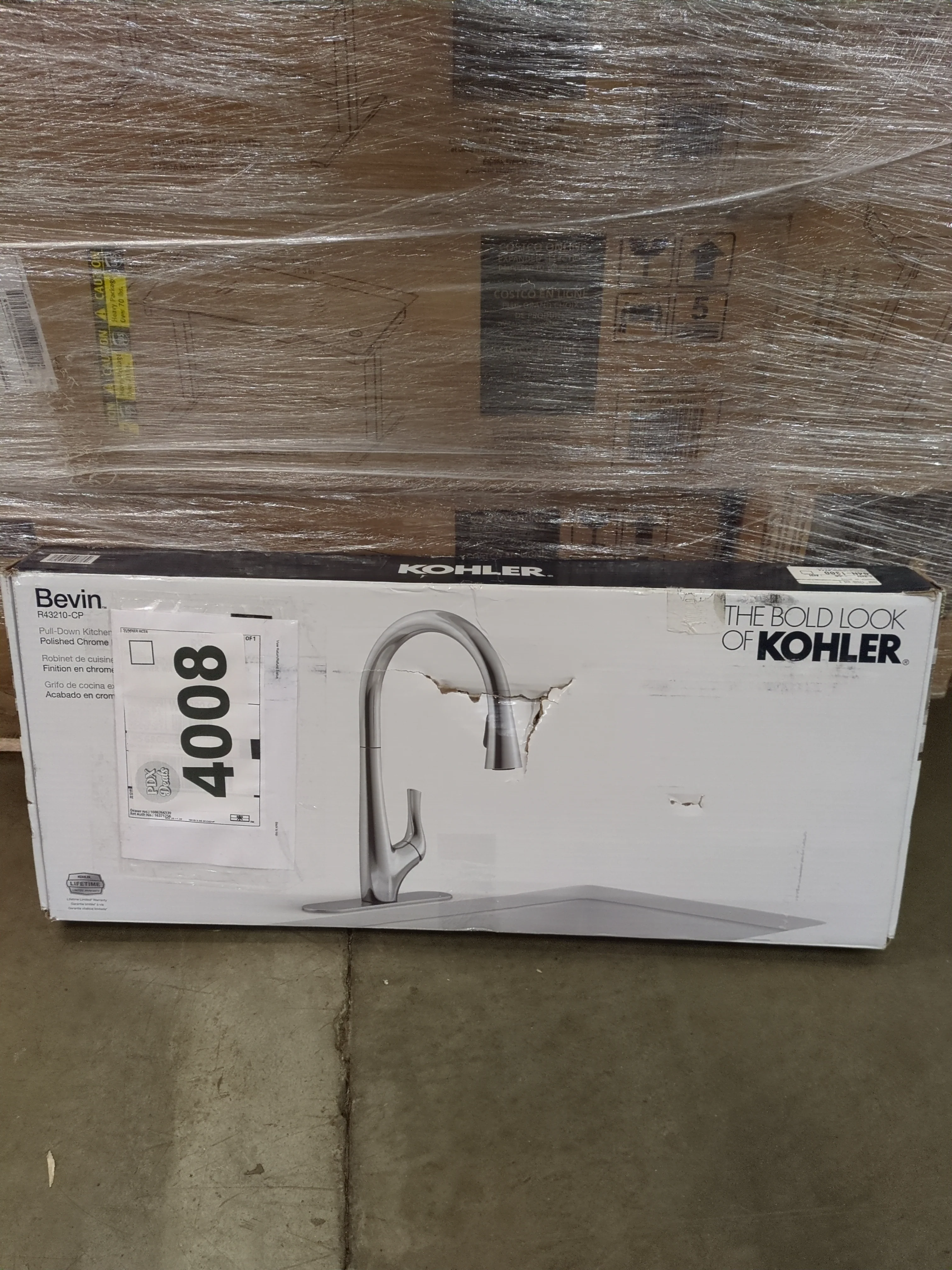 Kohler Bevin - Chrome - Pull-Down Kitchen Faucet - Image 6