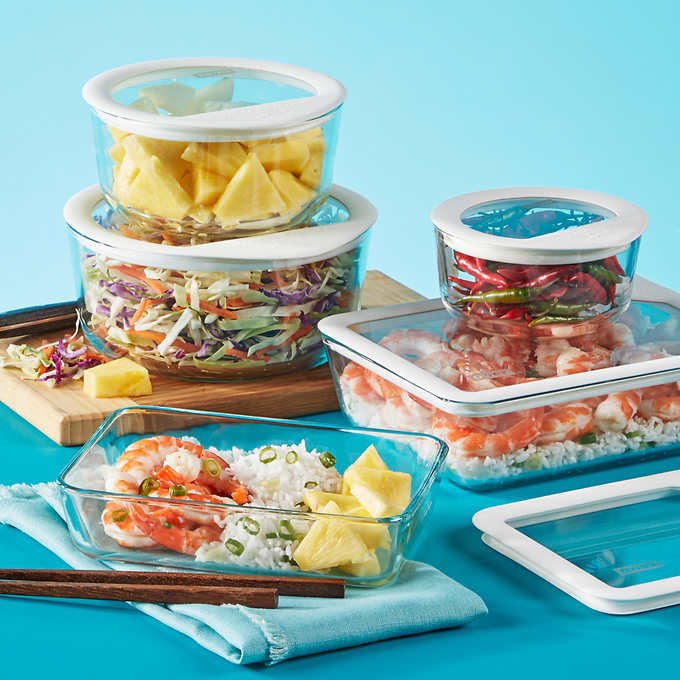 Costco - Pyrex 10-piece Ultimate Glass Food Storage Set