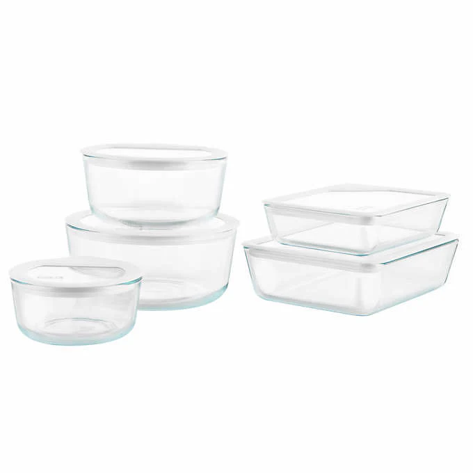 Costco - Pyrex 10-piece Ultimate Glass Food Storage Set - Image 2