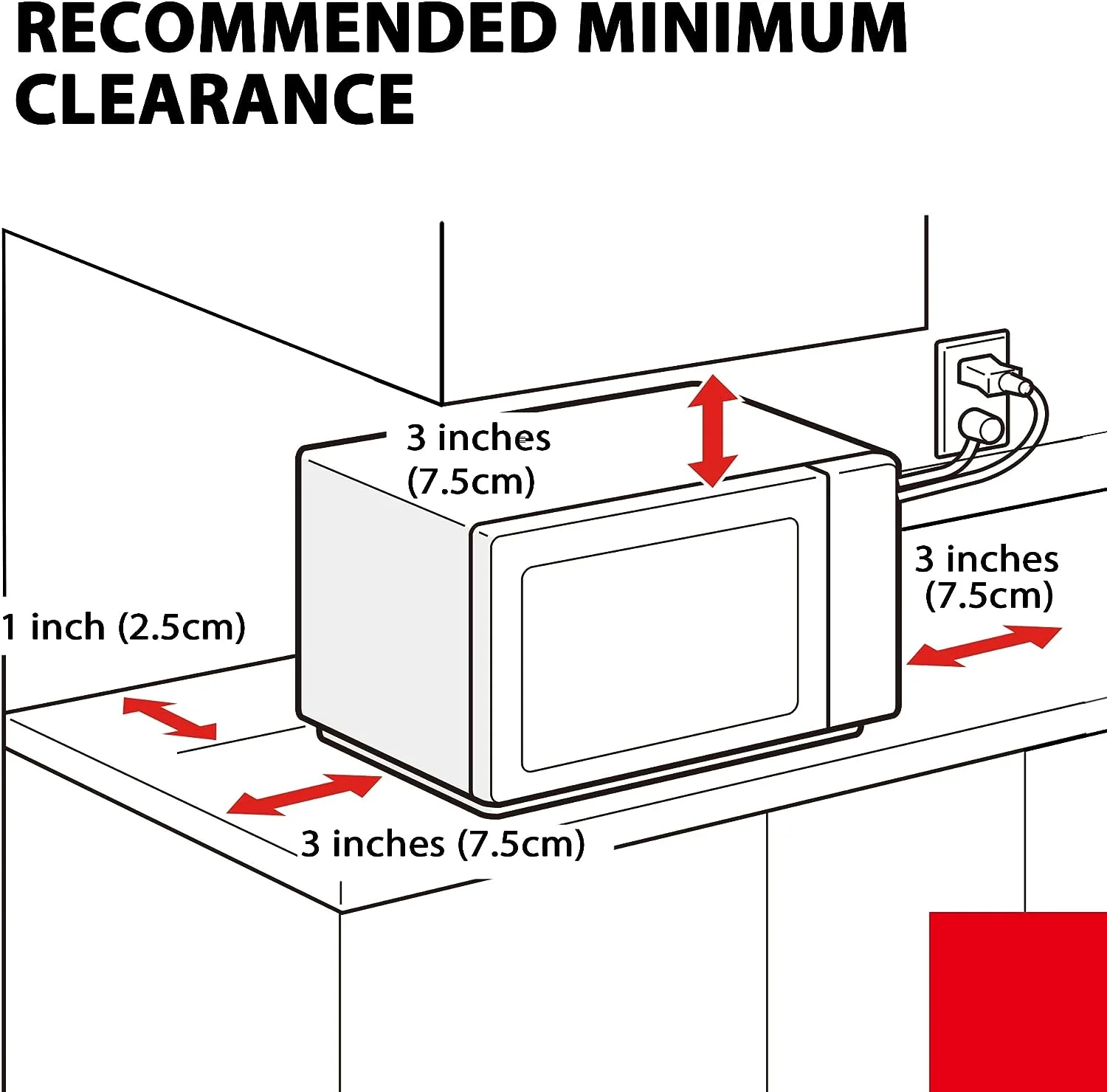 NEW - Toshiba 4-in-1 ML-EC42P(BS) Countertop Microwave Oven, Smart Sensor, Convection, Air Fryer Combo, Mute Function, Position Memory 13.6" Turntable, 1.5 Cu Ft, 1500W, Black - Image 5