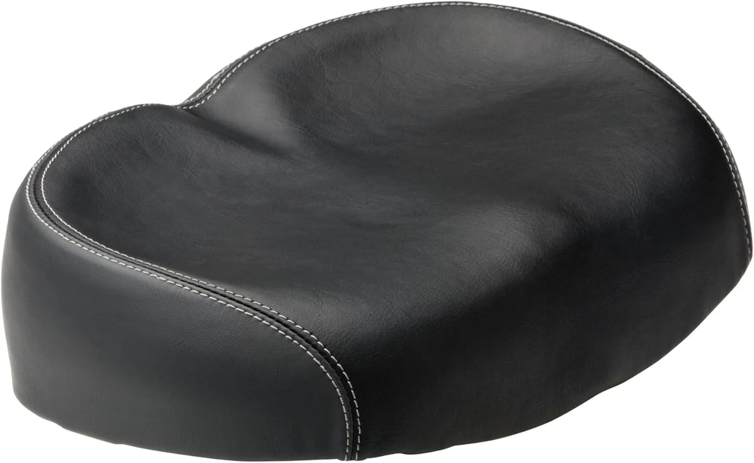 NEW - Schwinn Comfort Bike Seat, Saddle, Black, Foam Noseless - Retail $29