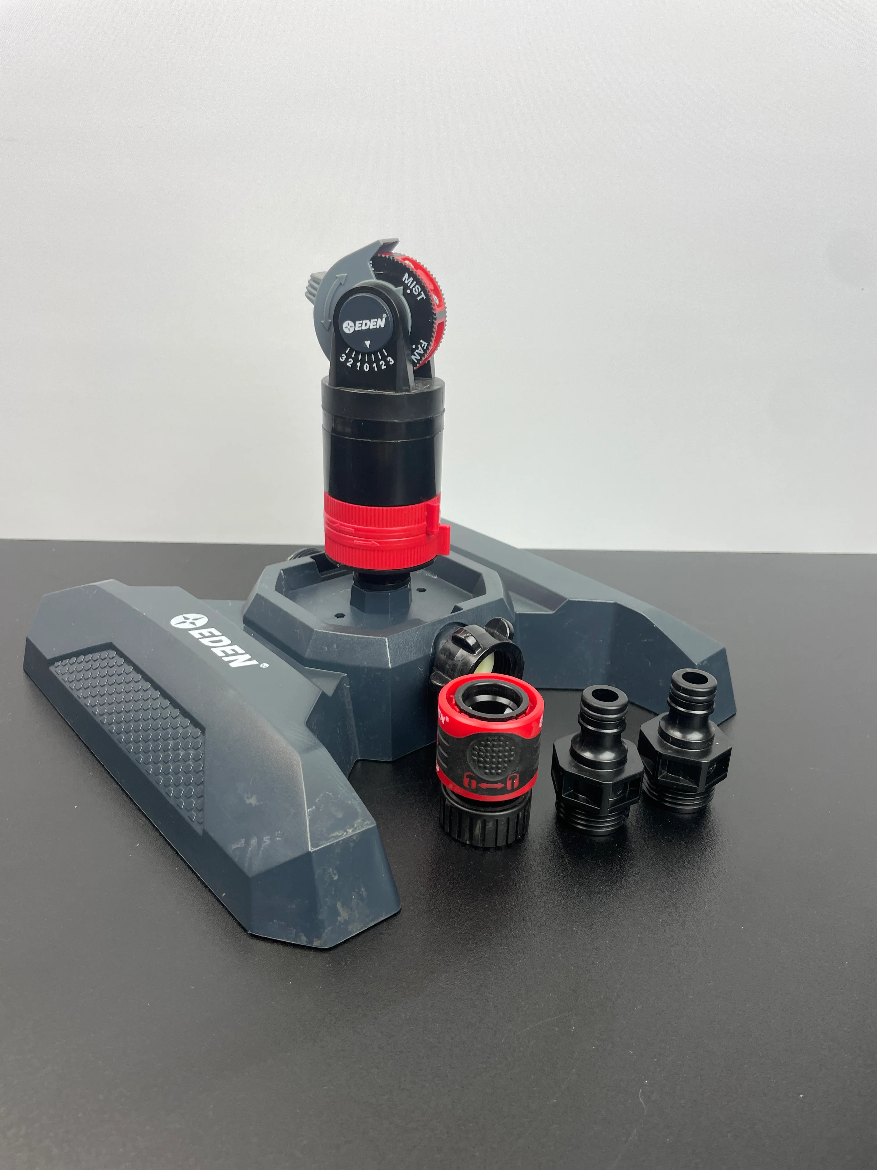 Eden 94124 Multi Pattern Turbo Gear Drive Sprinkler Plus Misting System, with Quick Connect Set, 360 Degree Coverage - Retail $29 - Image 4