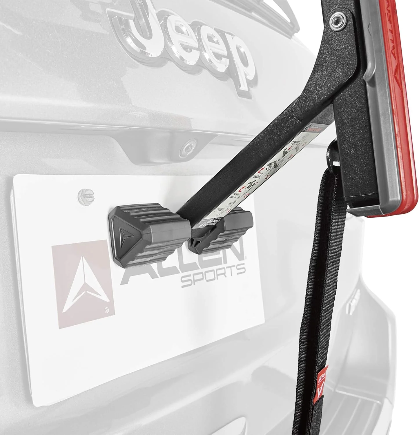 NEW - Allen Sports Ultra Compact Folding 1-Bike Trunk Mount Rack, Model MT1-B, Gray powder coated - Retail $56 - Image 7