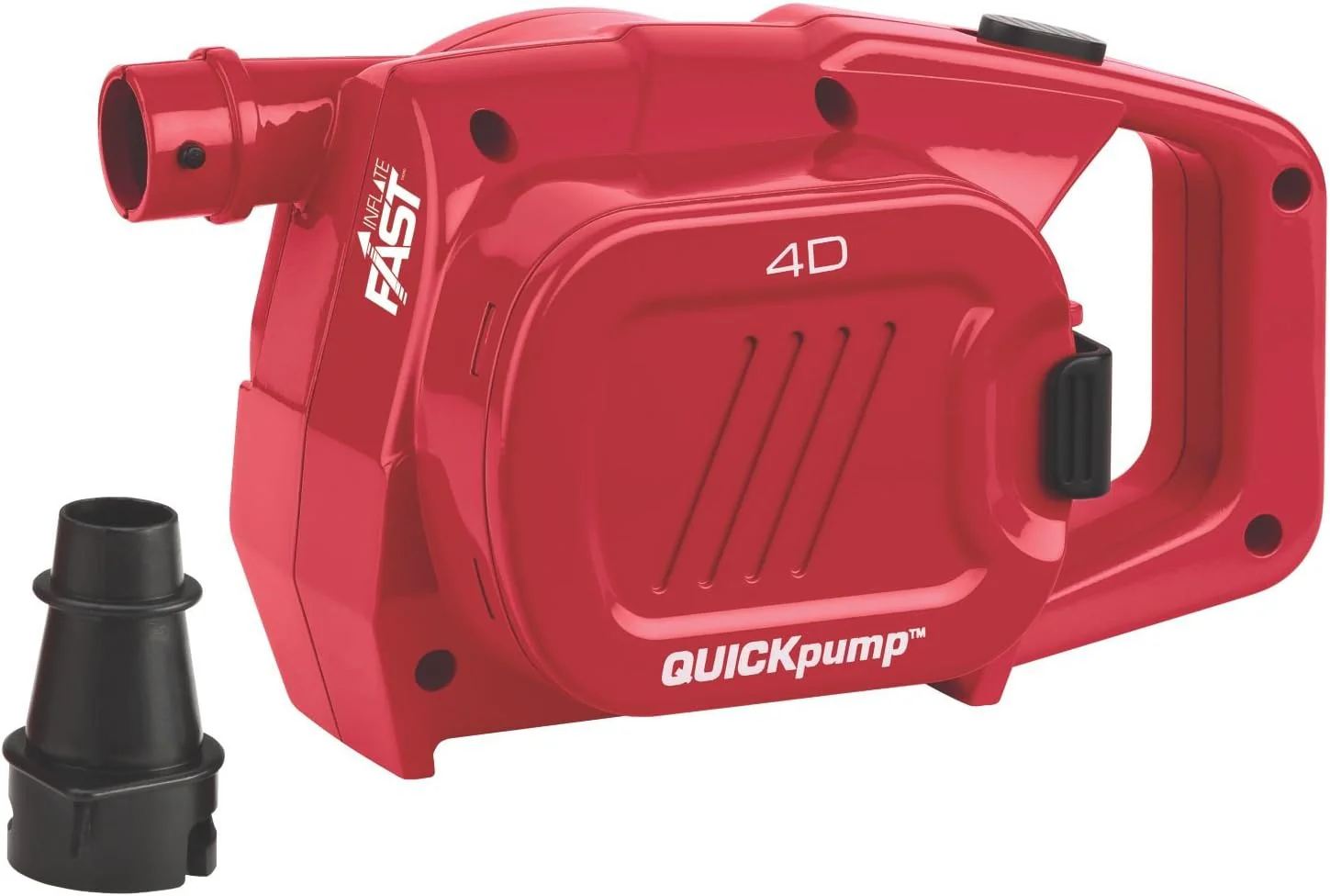 NEW - Coleman QuickPump Air Pump for Air Beds & Inflatables, Portable Air Pump with Fast Inflation or Deflation, Battery-Powered - Retail $27