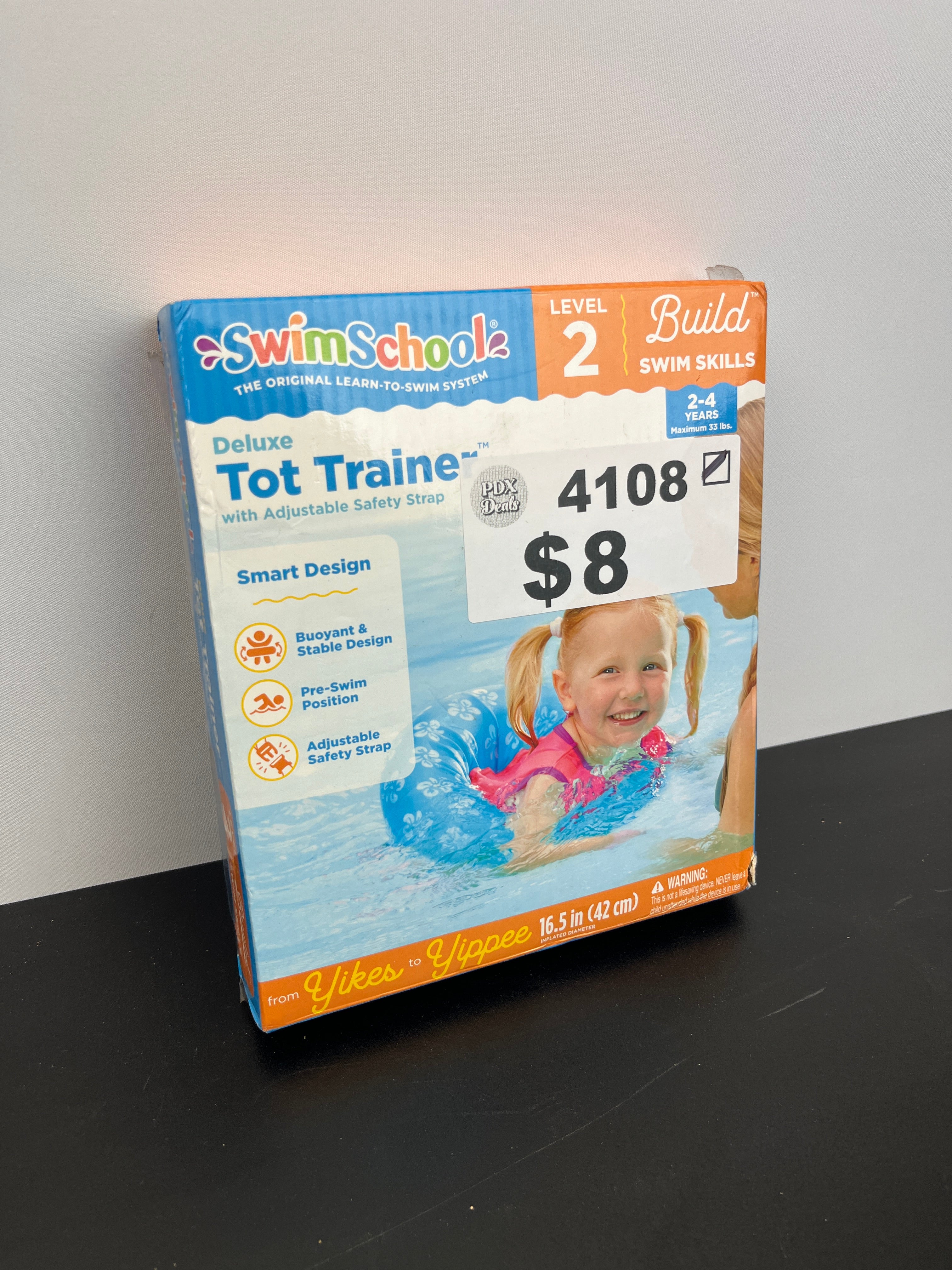 Swimschool TOT Swim Training Vest for Toddlers, Colors May Vary - Retail $17 - Image 2