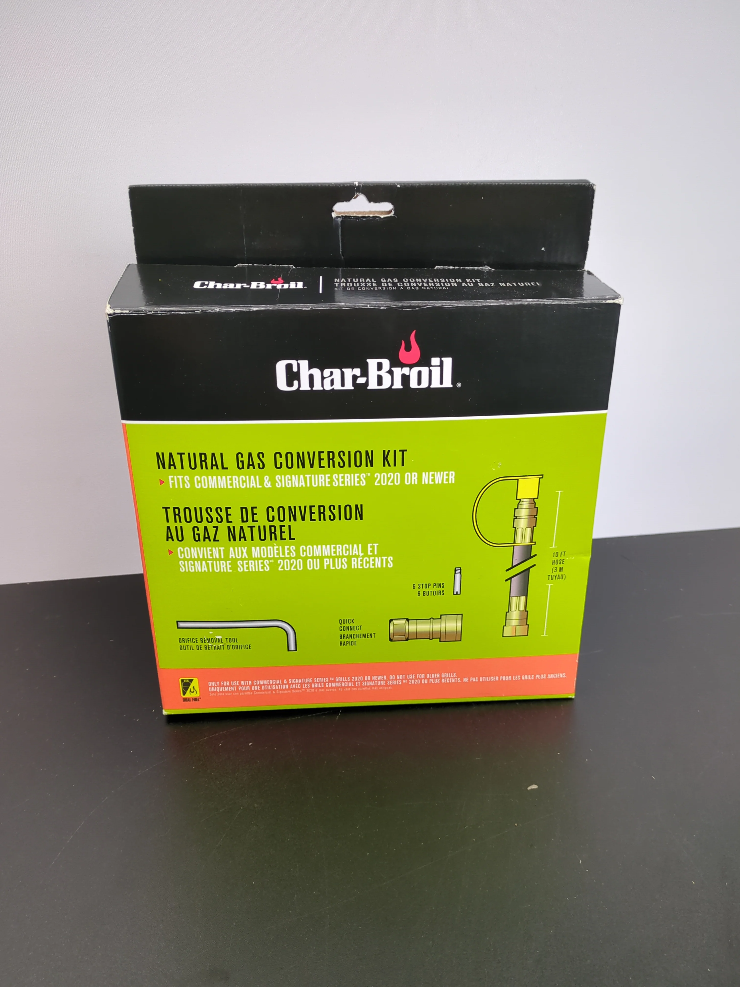 NEW - Char-Broil 8216842R04 Natural Gas Conversion Kit-2020 and Newer, Silver - Retail $59 - Image 3
