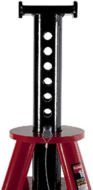 NEW - Sunex 1310 10-Ton Medium Height Pin Type Jack Stands, Pair - Retail $245 - Image 6