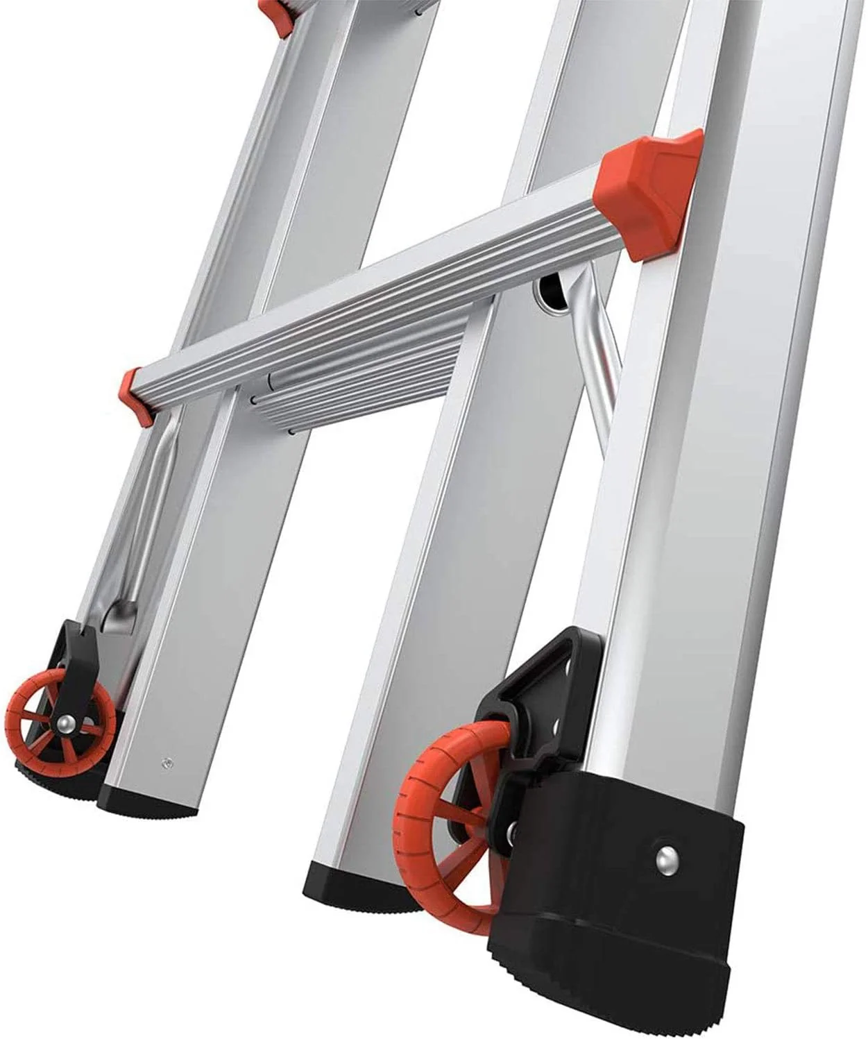 NEW - Little Giant Ladders, Velocity with Wheels, M26, 26 Ft, Multi-Position Ladder, Aluminum, Type 1A, 300 lbs Weight Rating, (15426-001) - Retail $439 - Image 3