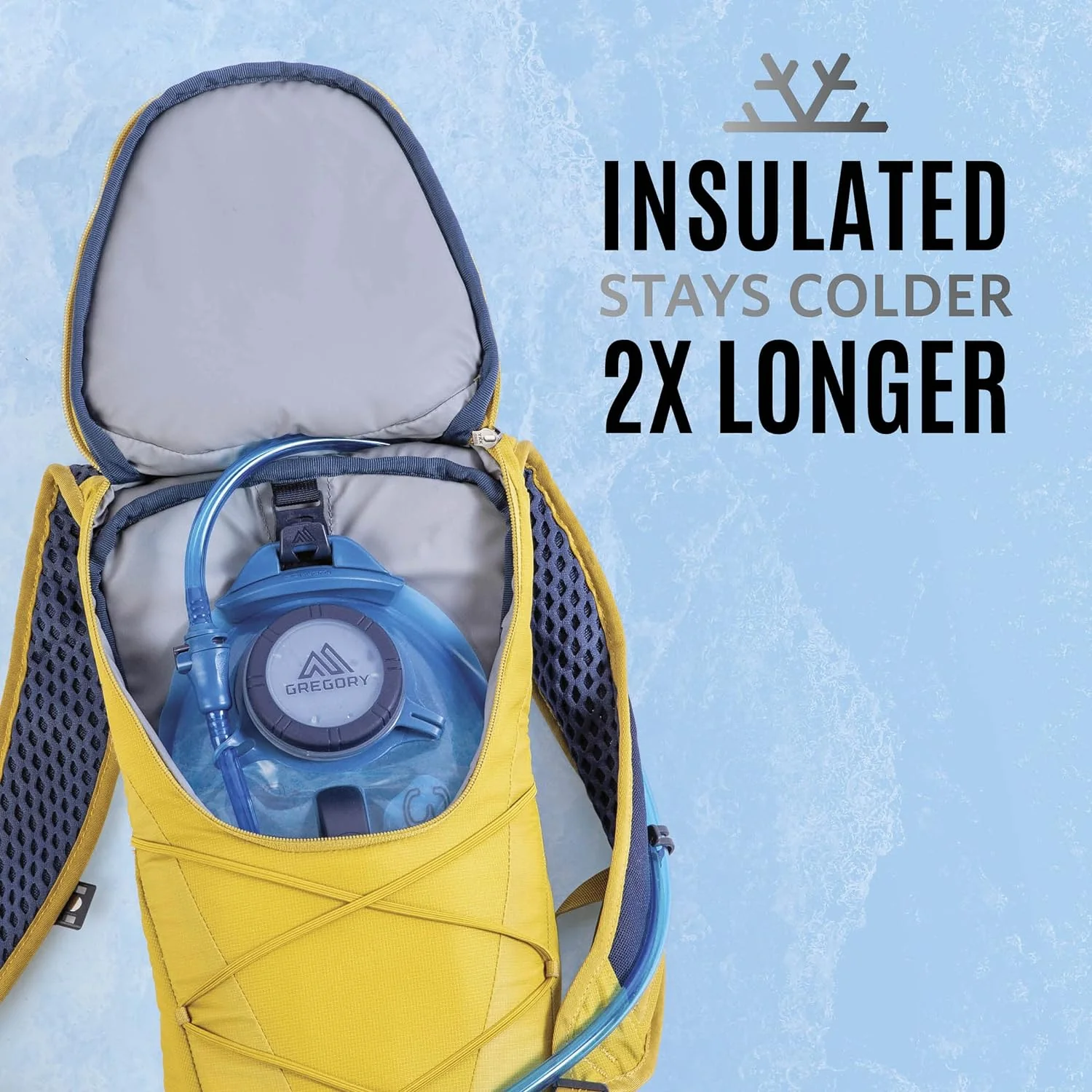 NEW - Gregory Mountain Products Tempo 3 H2O Hiking Backpack - Retail $99 - Image 4