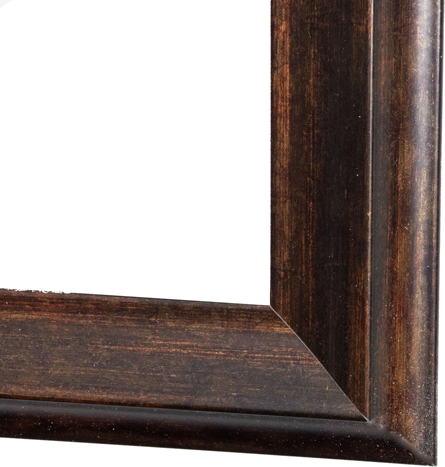 BrandtWorks Vintage Hill Vanity Mirror, 32in x 32in, Bronze/Copper - Retail $164 - Image 3
