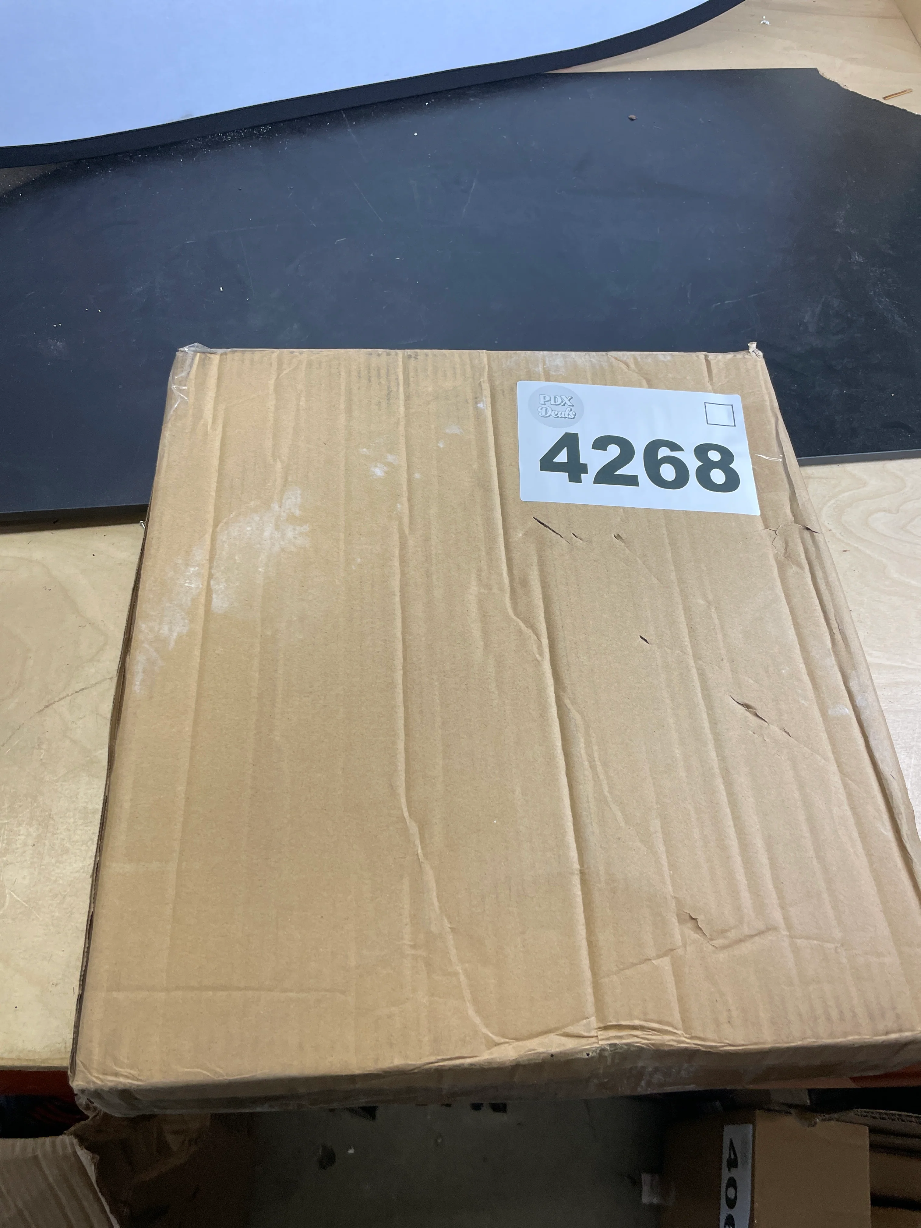 NEW - Decorative Wood & Tin 3 Tier Tray - Retail $40 - Image 2