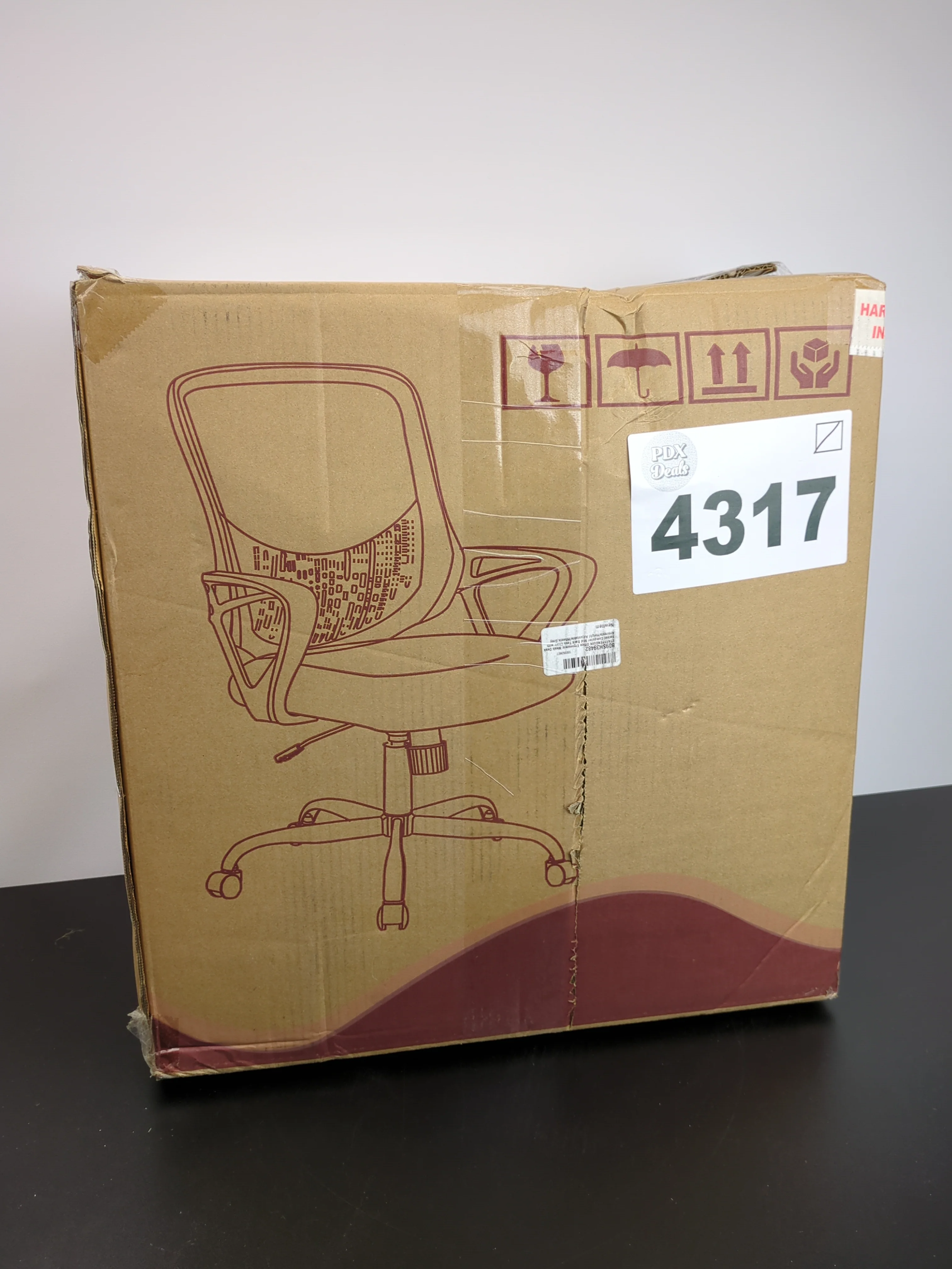 NEW - Ergonomic Office Chair Mesh Back Office Desk Chair Computer Chair Mid Back Task Chair for Home Office Gaming - Retail $79 - Image 8