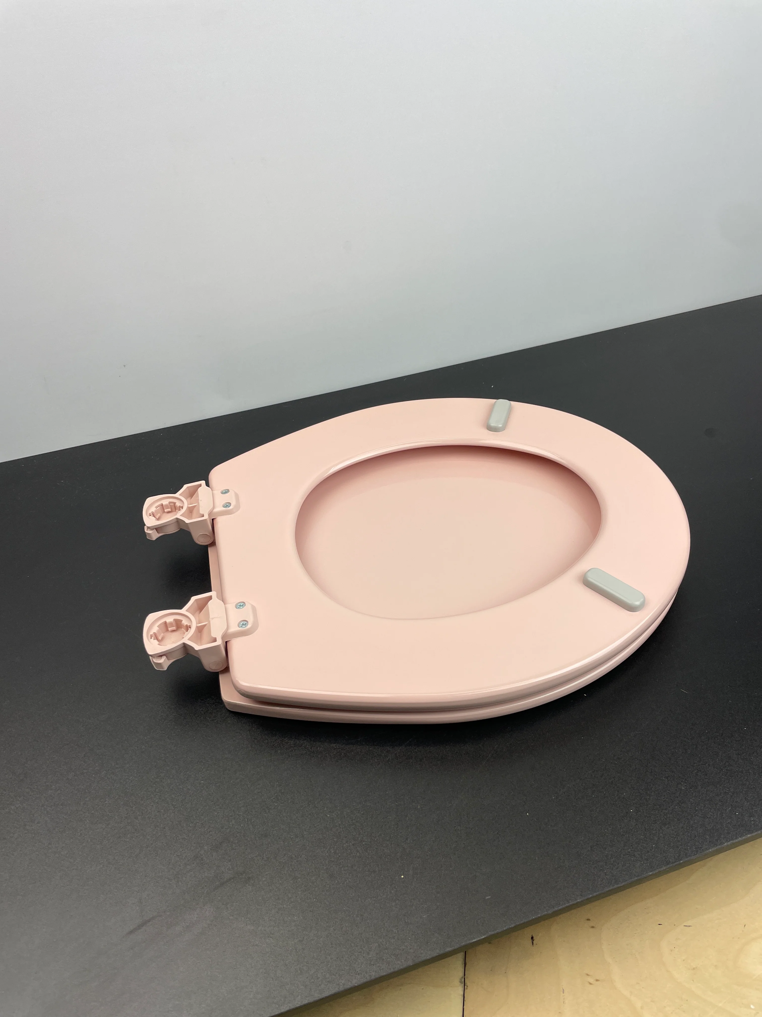 NEW - Bemis 500EC 063 Toilet Seat with Easy Clean & Change Hinges, 1 Pack Round, Venetian Pink - Retail $20 - Image 2