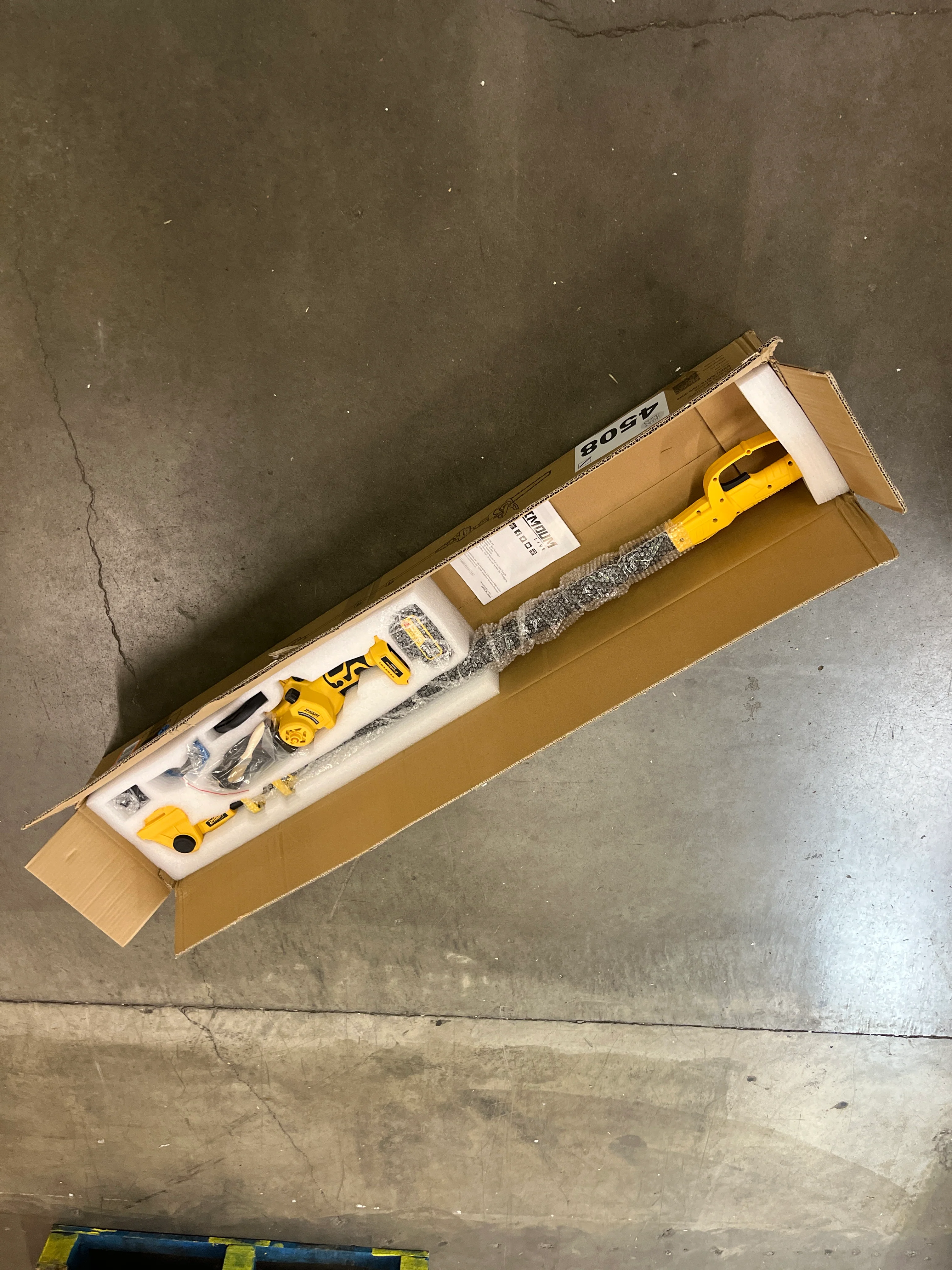 NEW - IMOULIVE 8" Cordless Pole Saw & Mini Chainsaw, 21V 3Ah Li-ion Battery, 15.2' Max - For Wood Cutting & Trimming - Retail $199 - Image 8