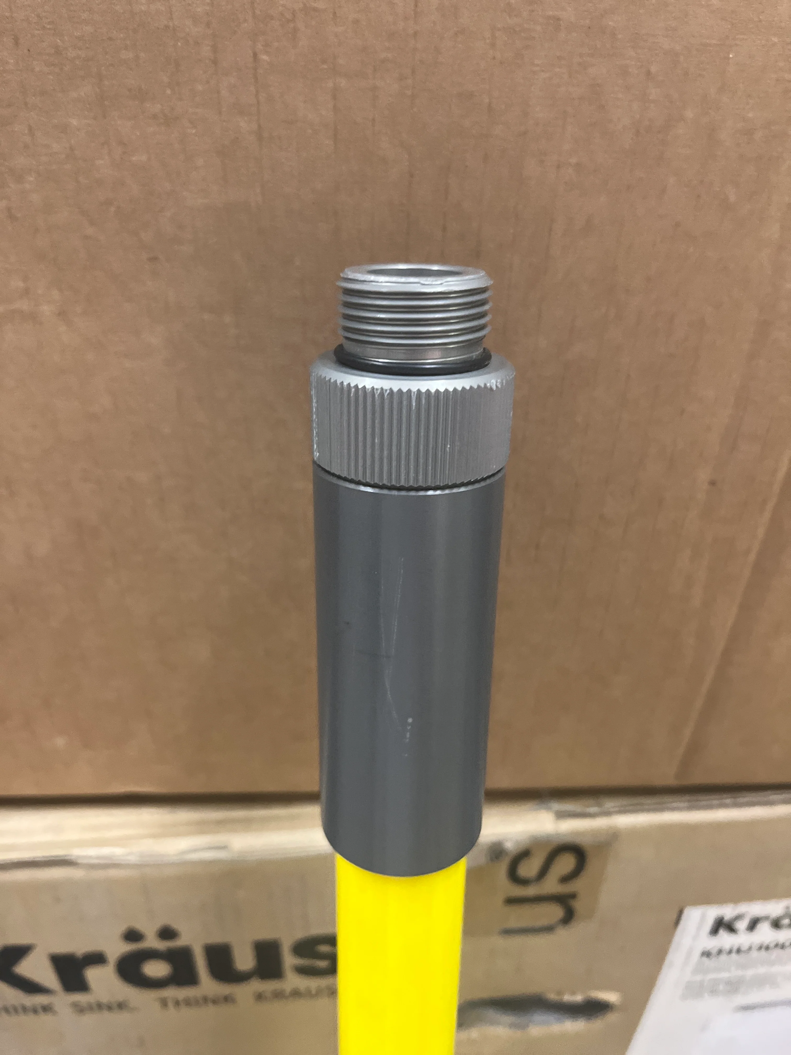 NEW - AirSpade HT120 5-Feet Extension with Coupler Yellow, 24 INCH - Retail $393 - Image 2