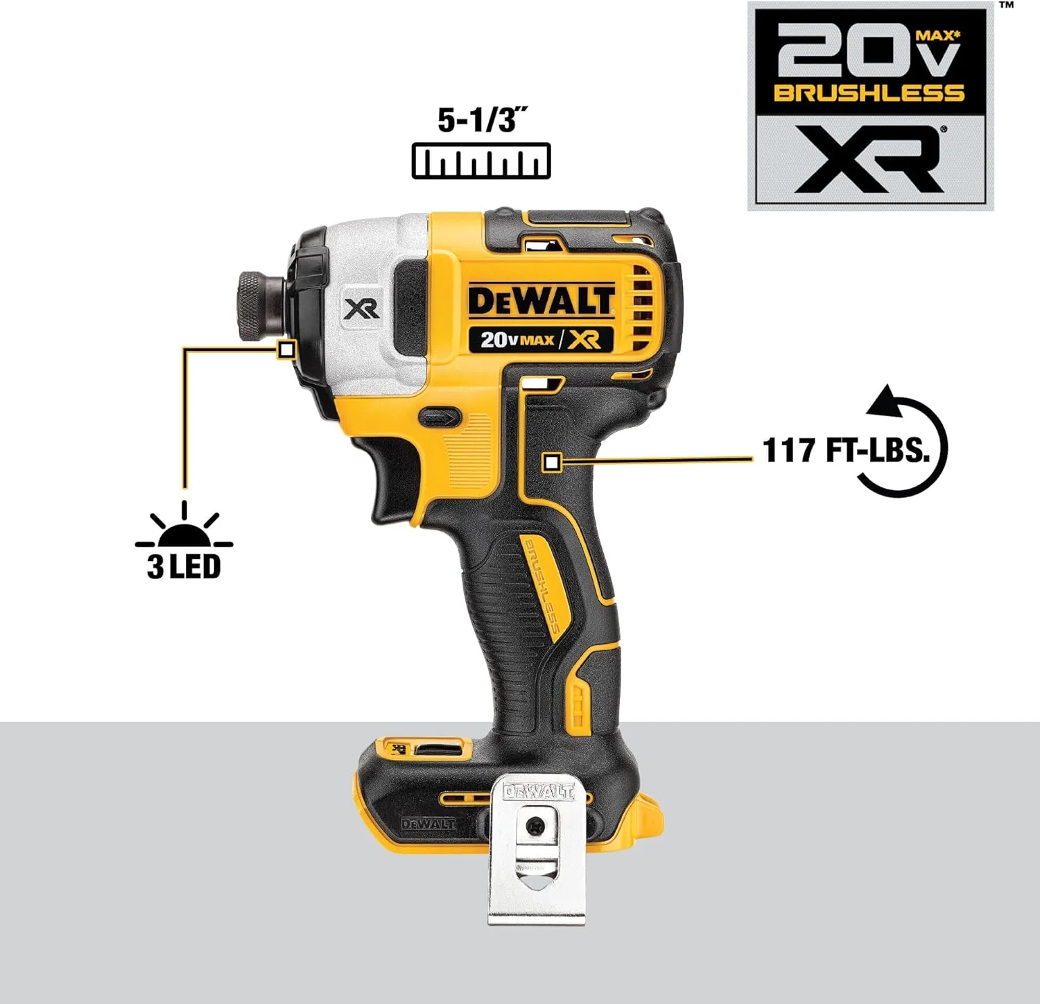 NEW - DEWALT 20V MAX Hammer Drill and Impact Driver, Cordless Power Tool Combo Kit with 2 Batteries and Charger (DCK299M2) - Retail $389 - Image 3