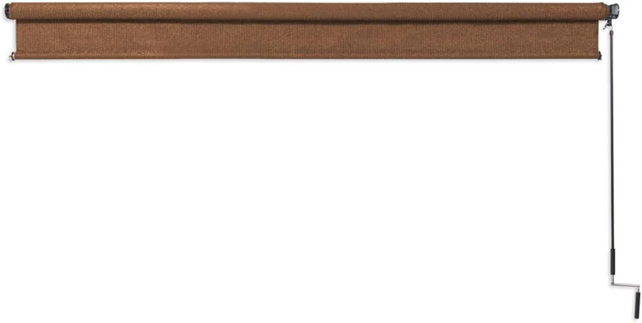 NEW - Coolaroo Exterior Roller Shade, Cordless Roller Shade with 90% UV Protection, No Valance, (6' W X 6' L), Mocha - Retail $75 - Image 5