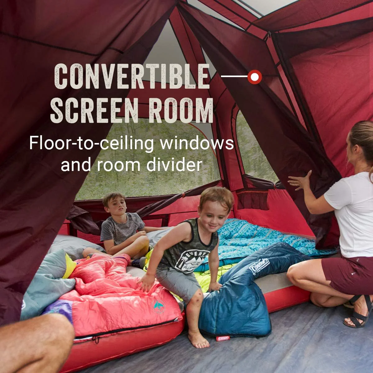 NEW - Coleman 8-Person Camping Tent | Skylodge Instant Tent - Retail $359 - Image 4