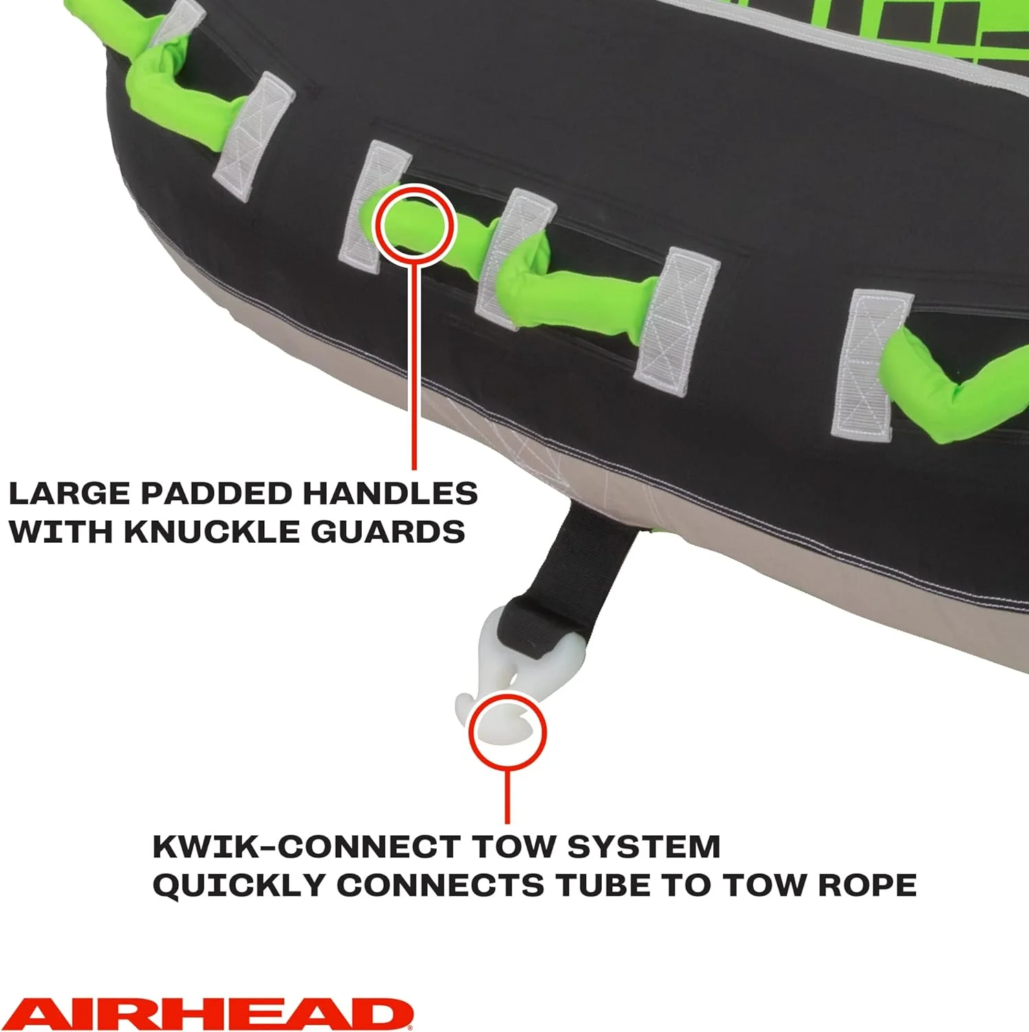 NEW - Airhead G-Force 4, 1-4 Rider Towable Tube for Boating - Retail $295 - Image 2