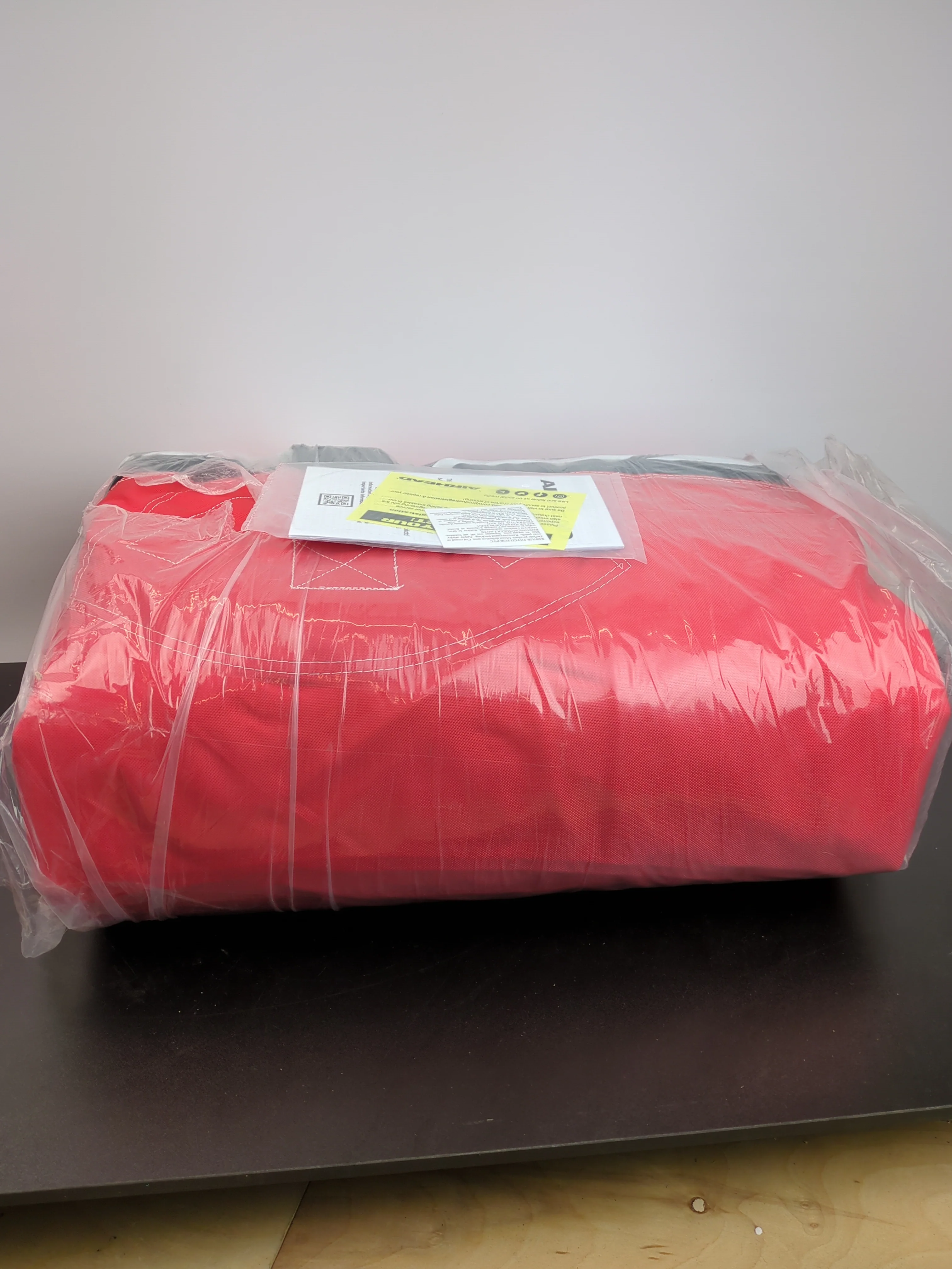 NEW - Airhead Mega Slice Towable 1-4 Rider Tube for Boating and Water Sports, Heavy Duty Full Nylon Cover with Zipper, EVA Foam Pads, and Patented Speed Safety Valve for Easy Inflating & Deflating - Retail $249 - Image 4