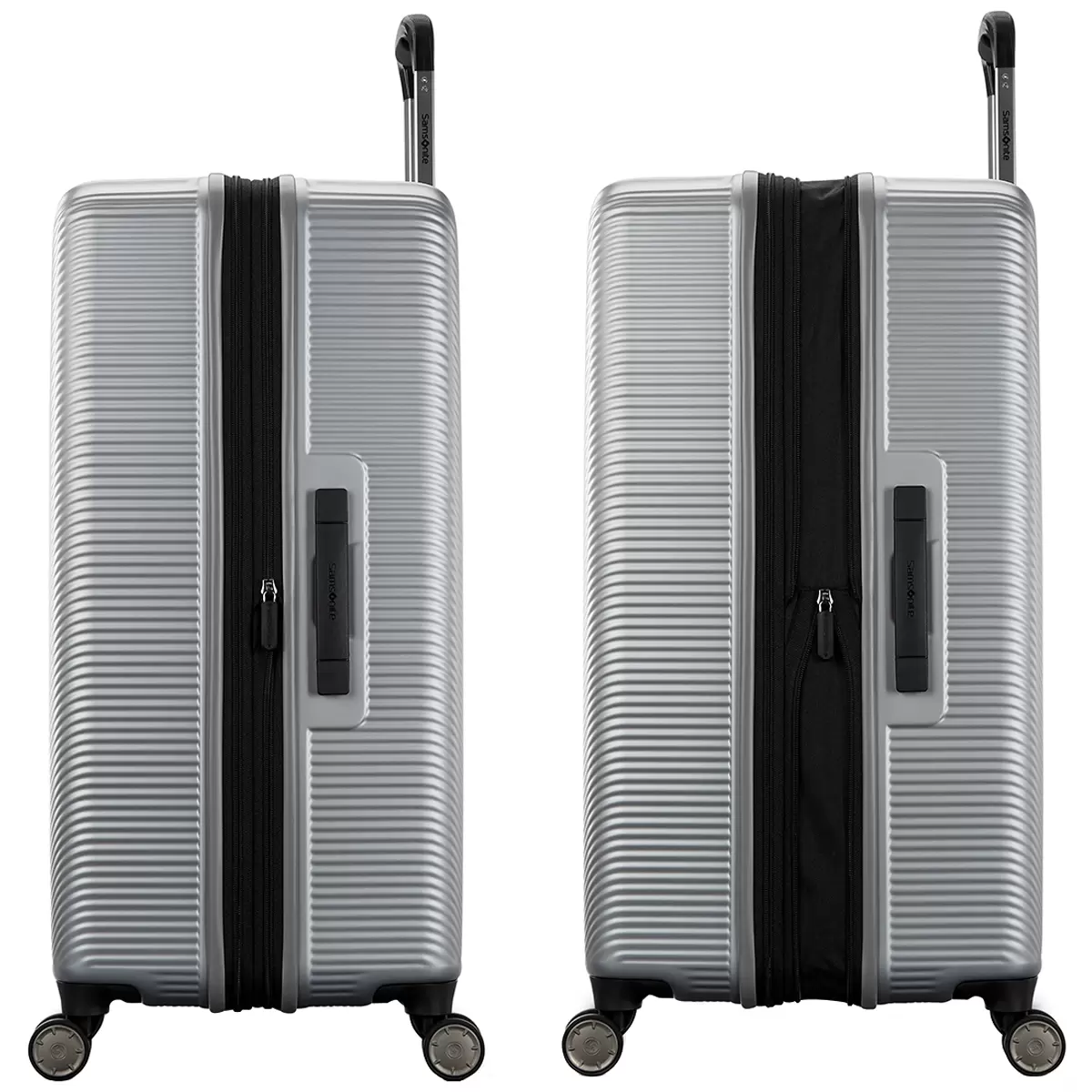 Samsonite Element XLT Luggage 2 Piece Set Silver - Retail $199 - Image 2