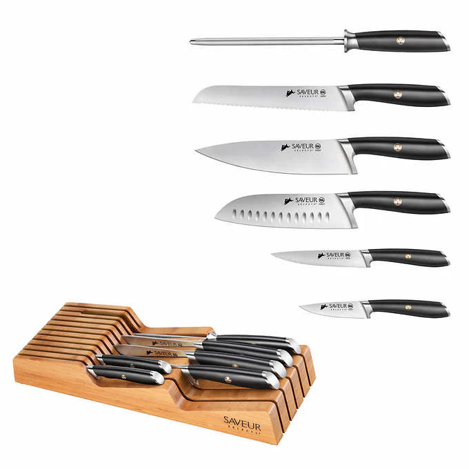 NEW - SAVEUR 7PC KNIFE SET - Retail $129 - Image 3
