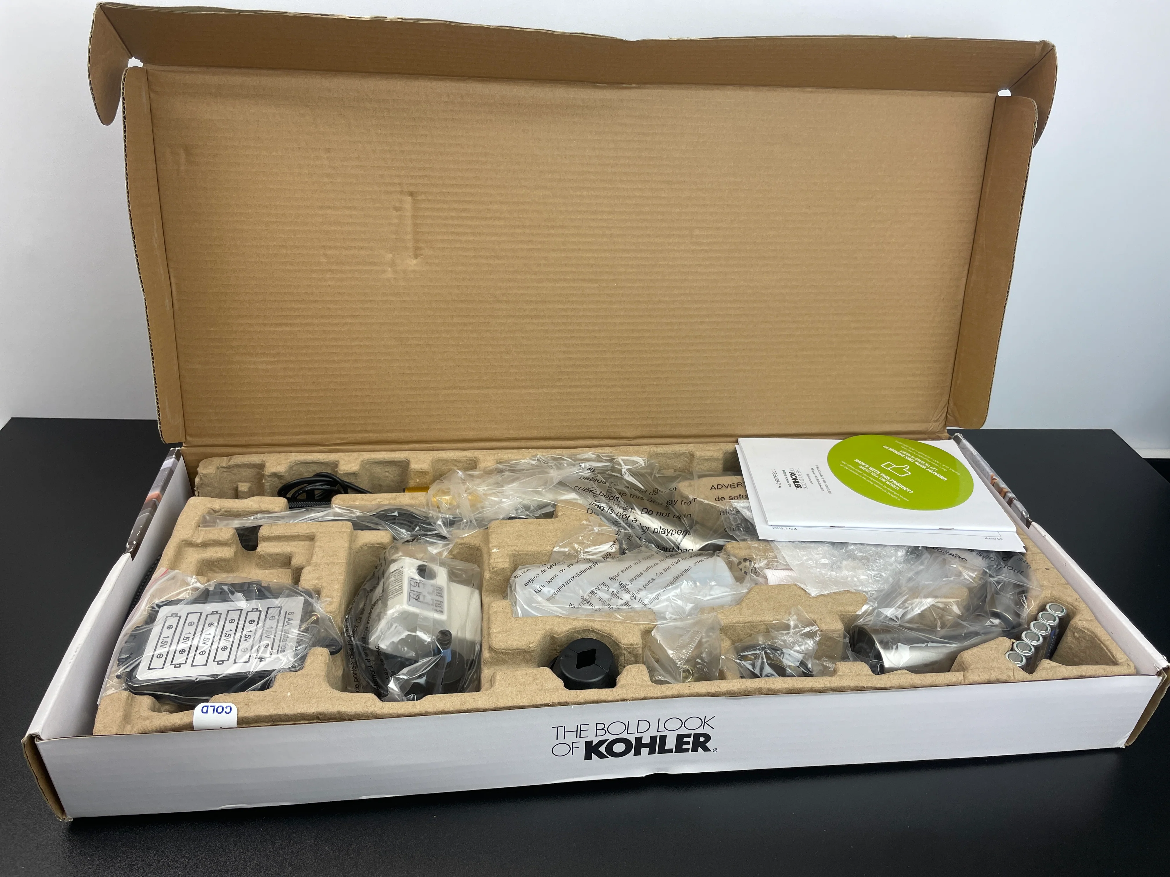 NEW - Kohler touchless pull-down kitchen faucet with soap/lotion dispenser - Retail $249 - Image 8