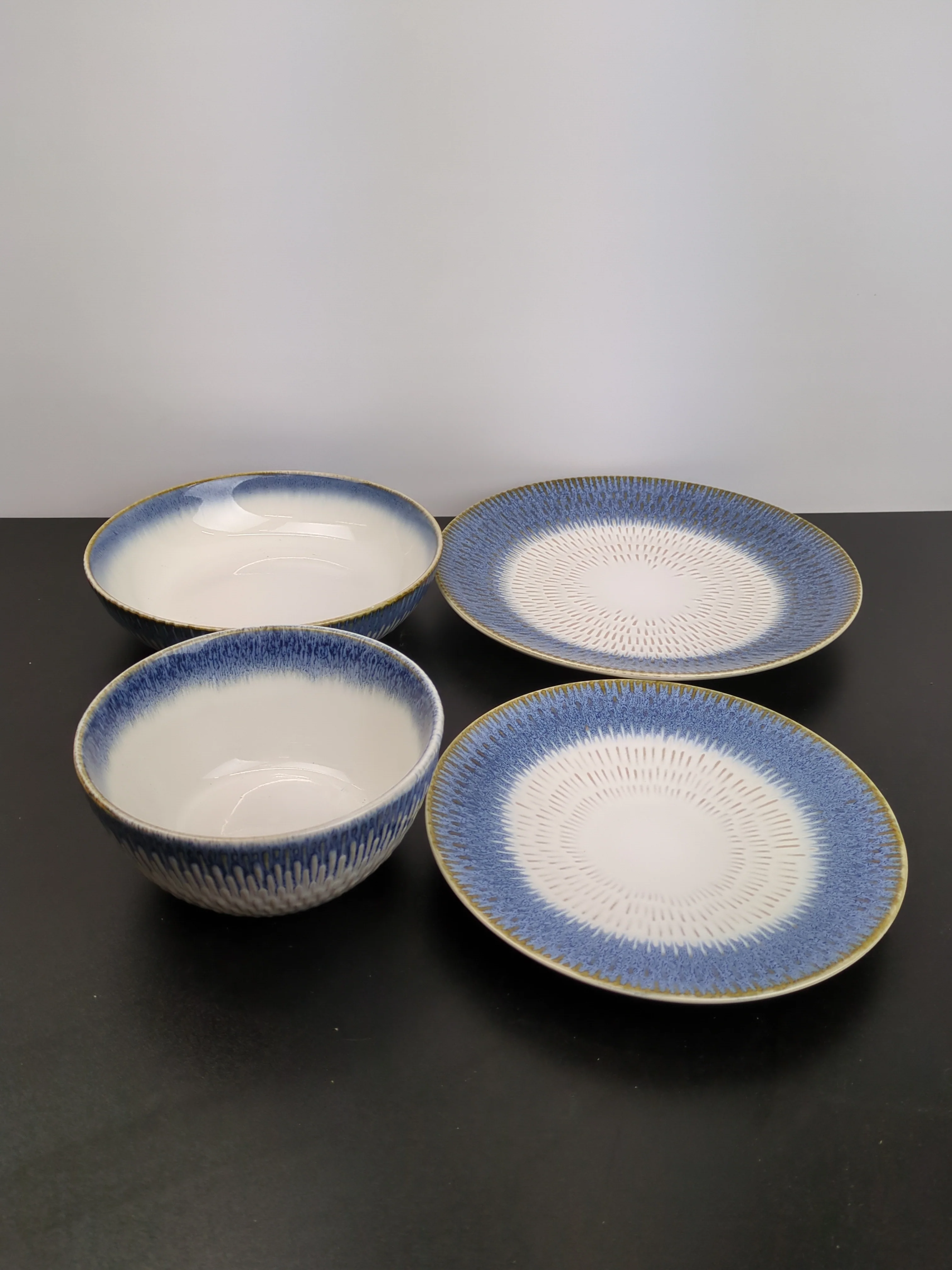 NEW - over&back Blue WESTPOINT 16-piece Dinnerware Set - Retail $55 - Image 5