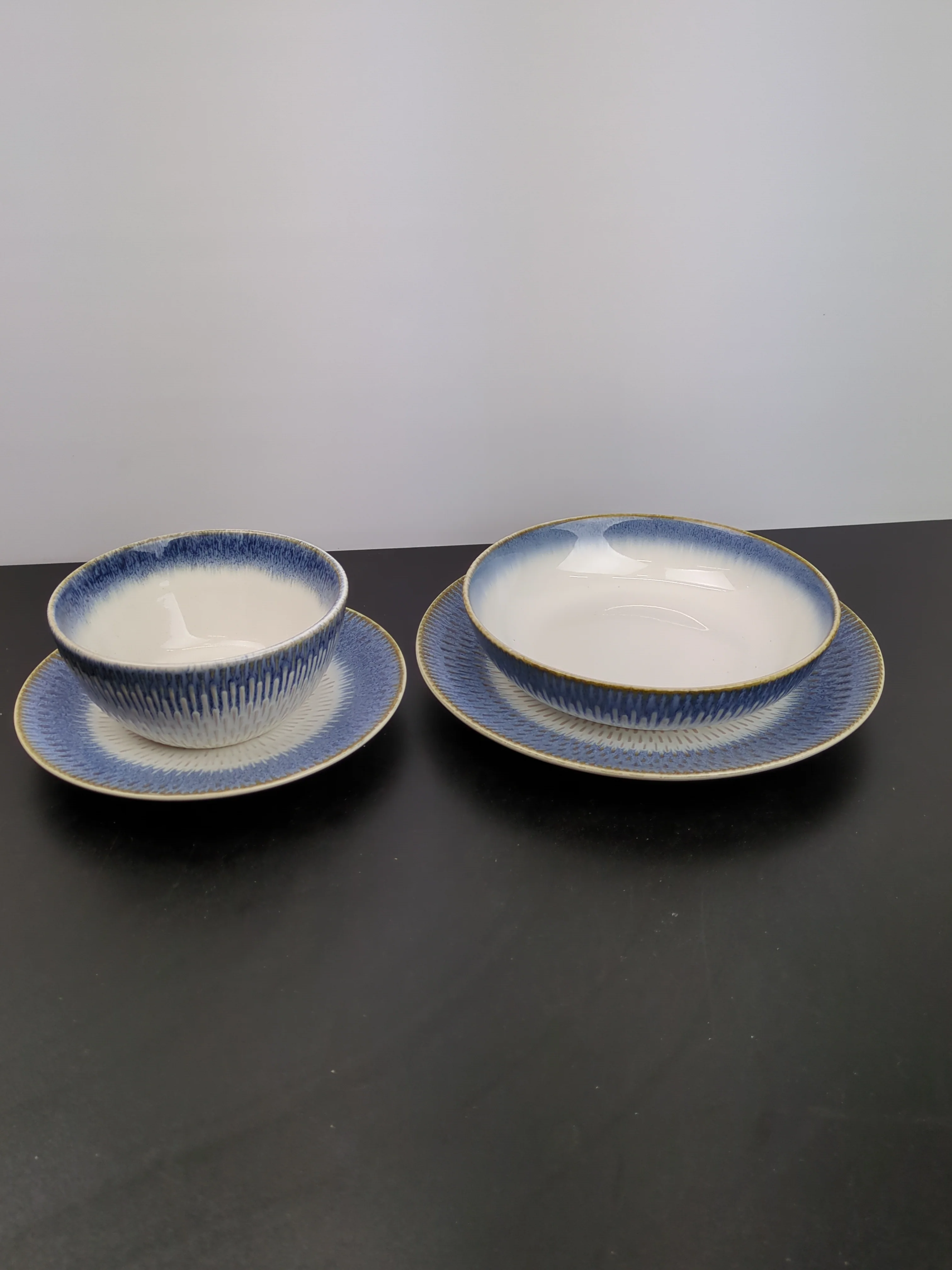 NEW - over&back Blue WESTPOINT 16-piece Dinnerware Set - Retail $55 - Image 7