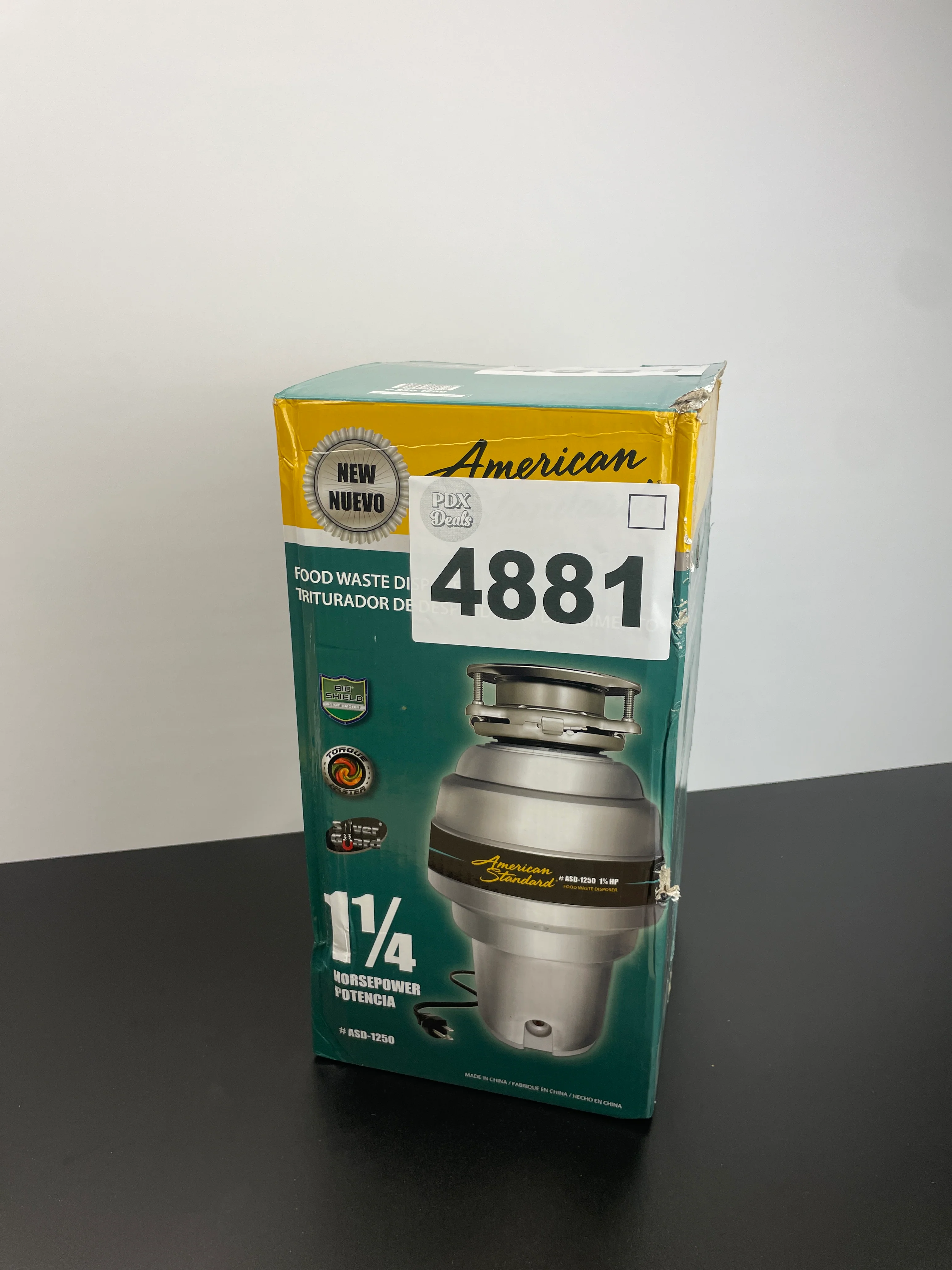 NEW - American Standard 1.25 HP Food Waste Disposer - Retail $99 - Image 2