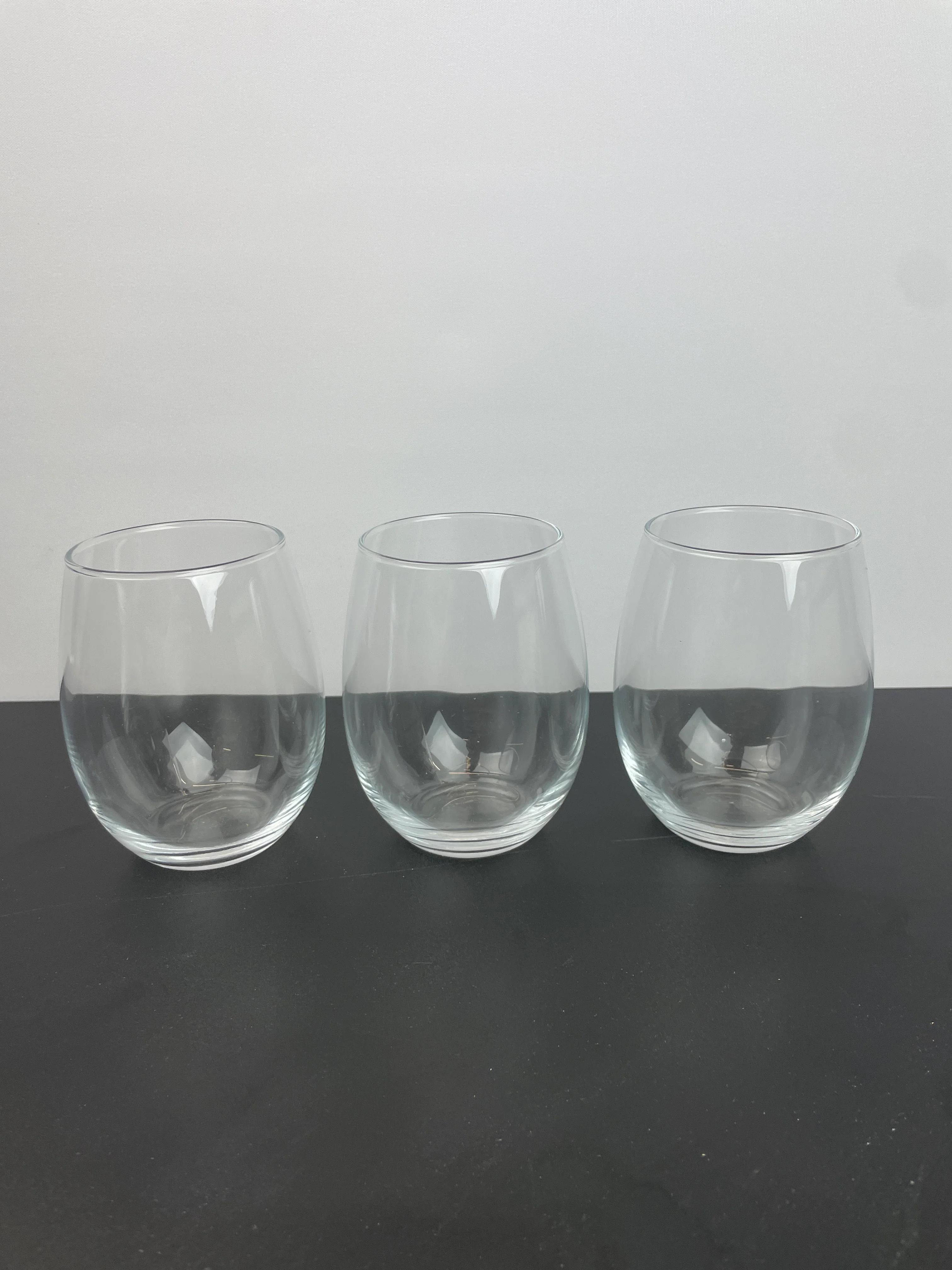 NEW - Luminarc Perfection Stemless Wine Glass (Set of 12), 15 oz, Clear - Retail $16 - Image 5
