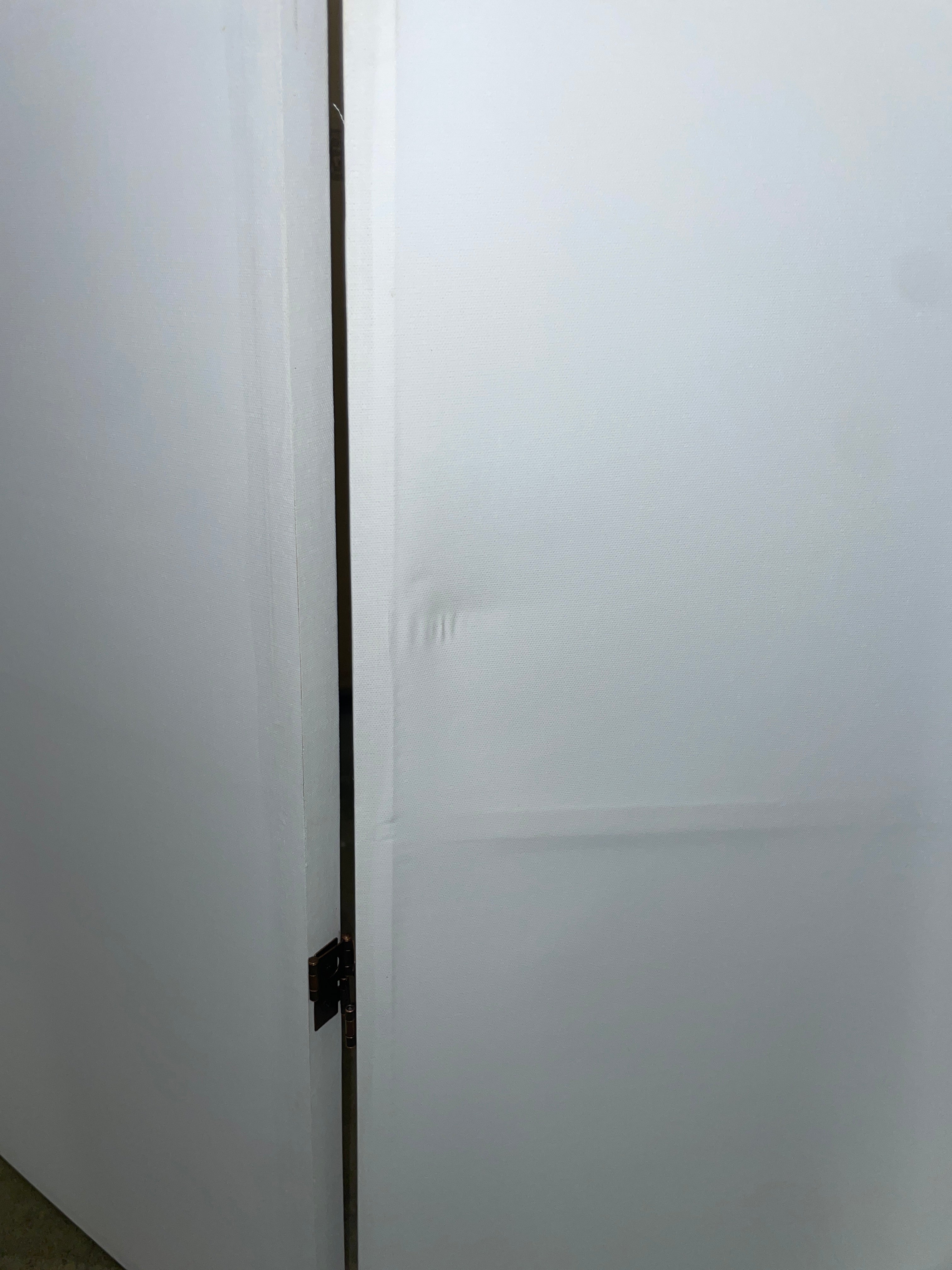 Oriental Furniture 6 ft. Tall Do It Yourself Canvas Room Divider - 3 Panel - Retail $107 - Image 5