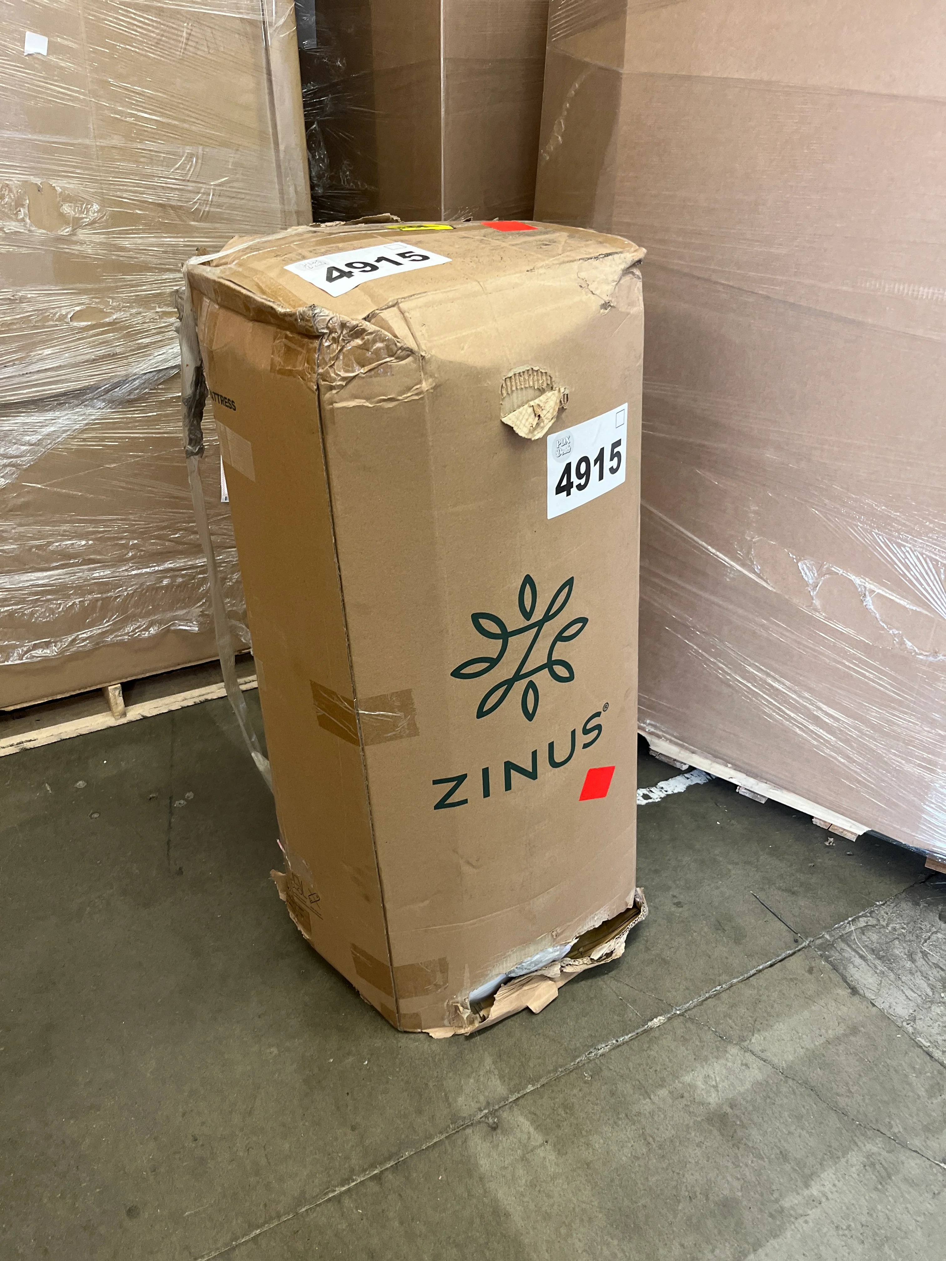 NEW - Zinus 12 Inch KING Cooling Comfort Support Hybrid Mattress [New Version], Fiberglass Free, Medium Plush, Cooling Motion Isolation, Certified Safe Foams & Fabric, Bed-in-A-Box, King - Retail $400 - Image 9