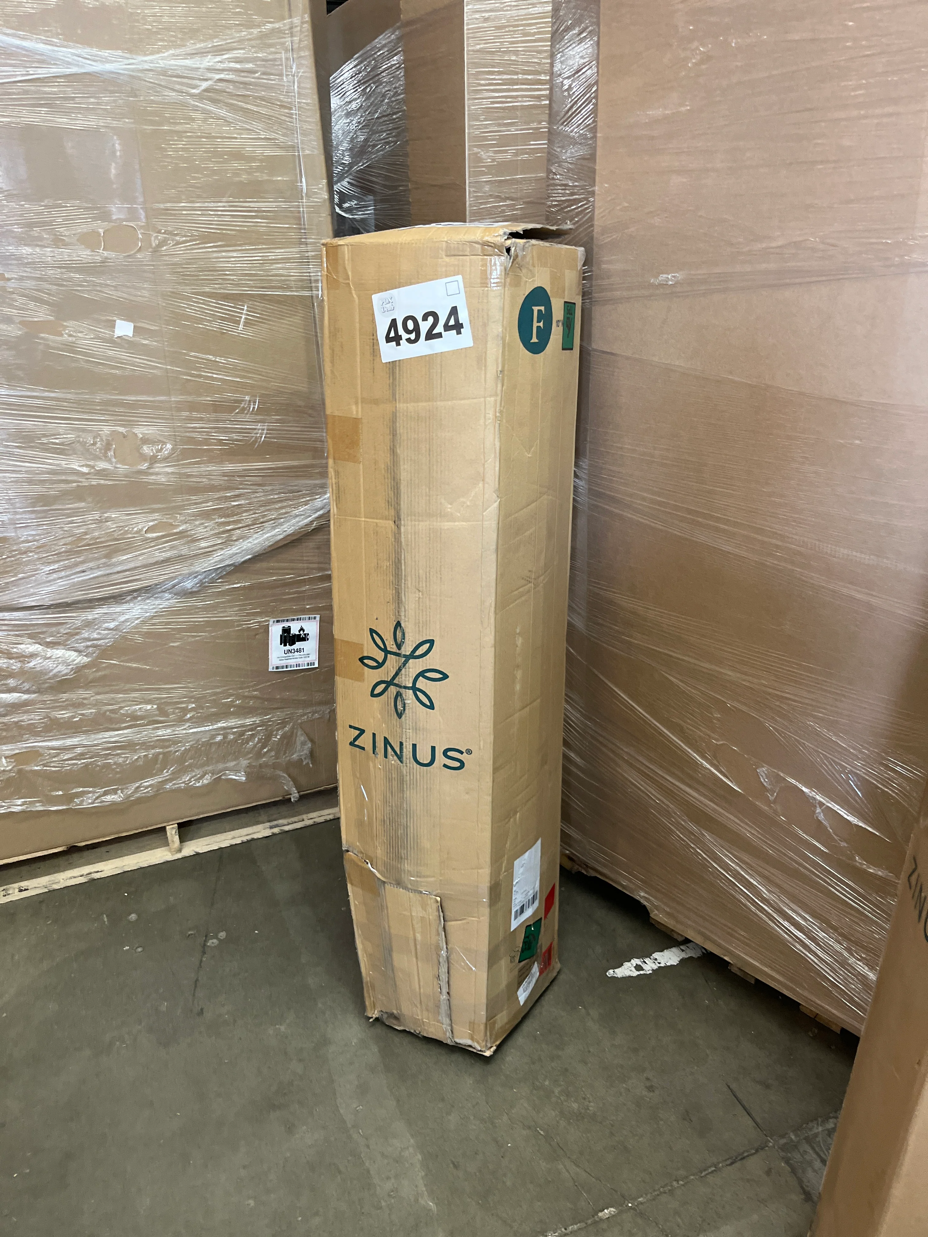 NEW - Zinus 10 Inch FULL True Support Hybrid Mattress [New Version], Fiberglass free, Medium Feel, Motion Isolation, Certified Safe Foams & Fabric, Bed-In-A-Box, Full - Retail $239 - Image 5
